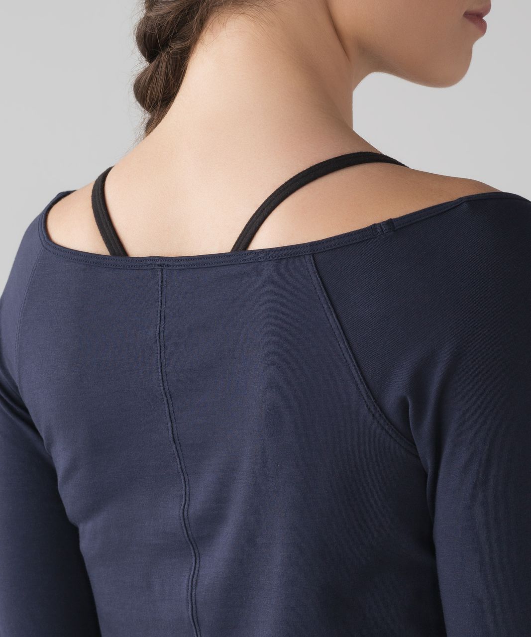 Lululemon Cardero Long Sleeve Tee - Midnight Navy