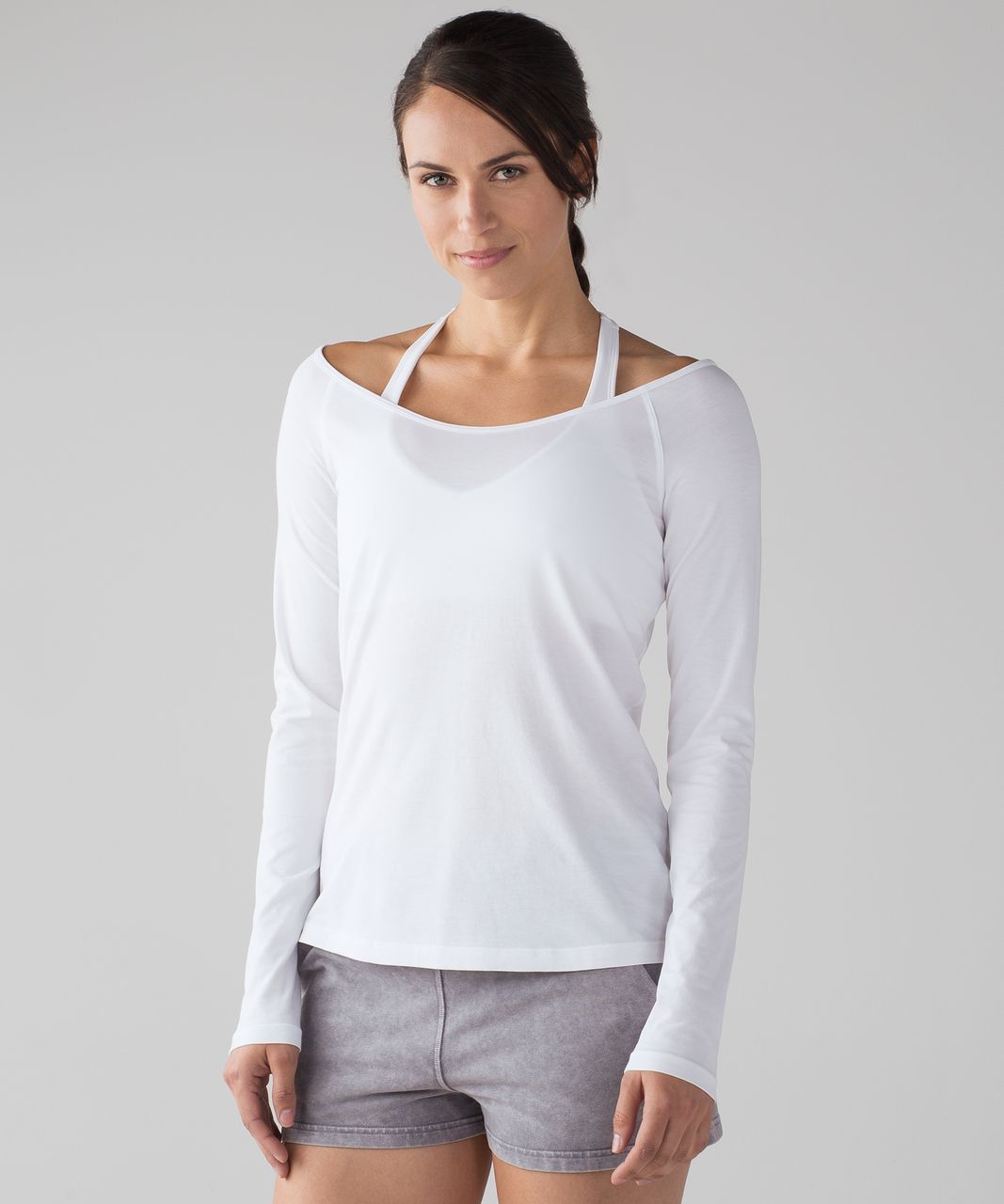 Lululemon Cardero Long Sleeve Tee - White