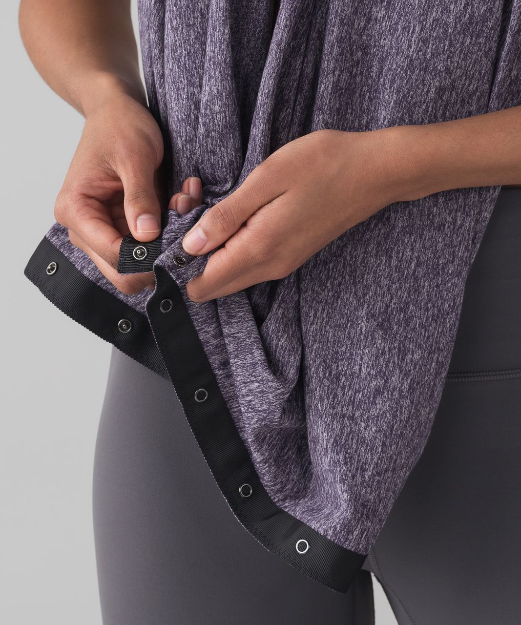 Lululemon Vinyasa Scarf (Rulu) - Heathered Black Grape