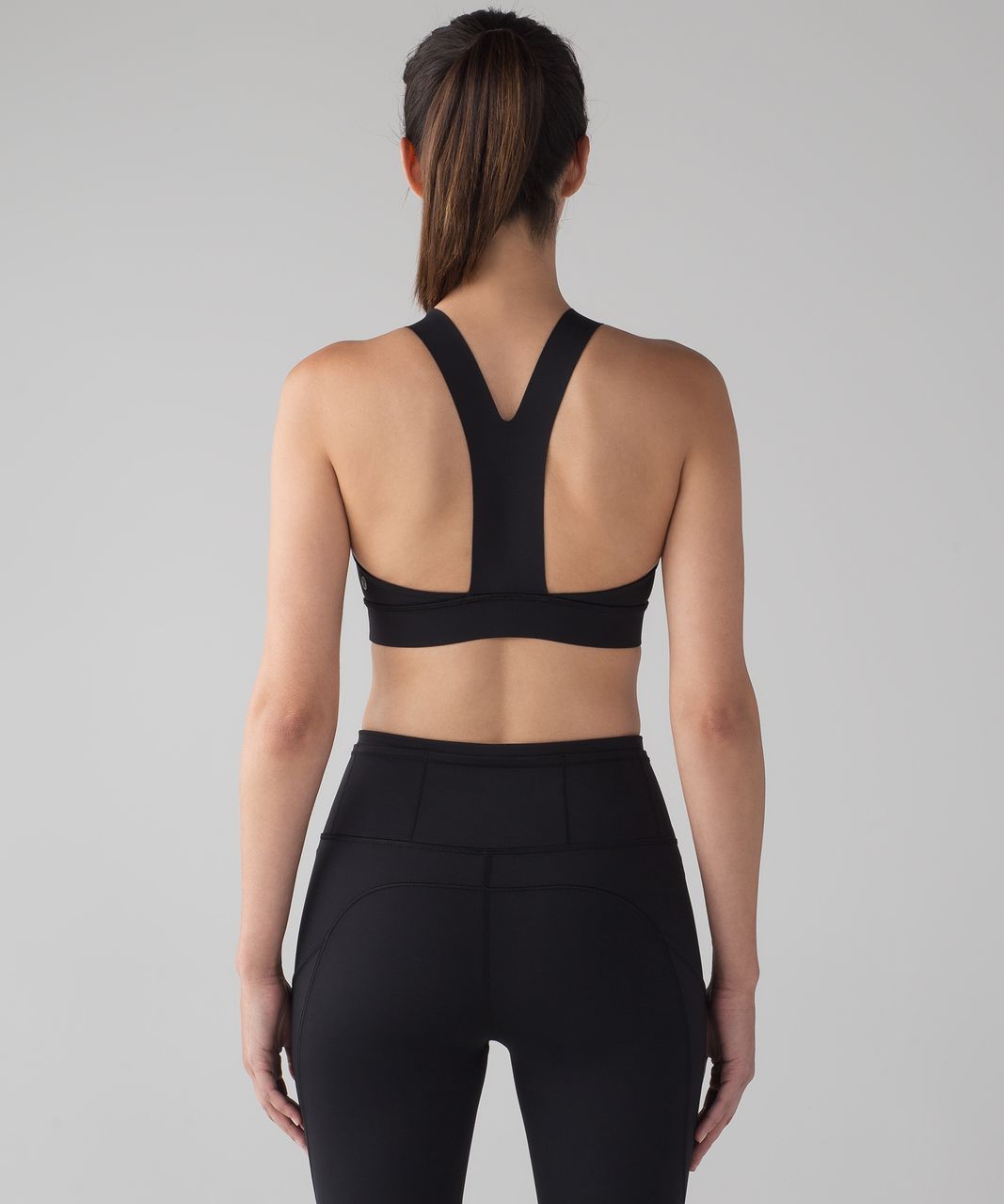 Lululemon Fast & Free Bra (Nulux) - Soundwave Alpine White Black - lulu  fanatics