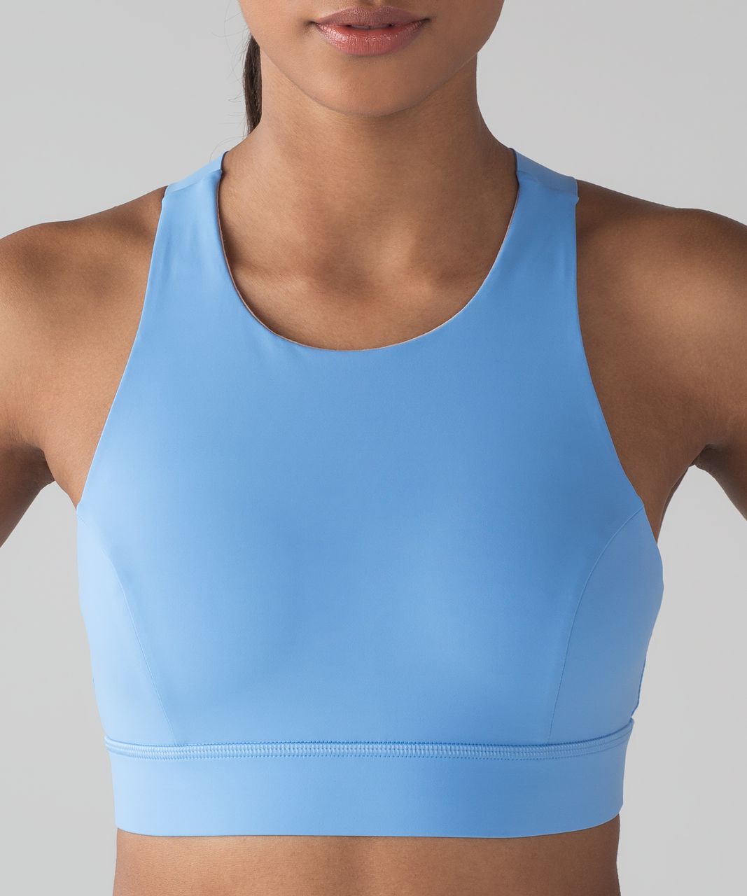 Lululemon Fast & Free Bra (Nulux) - Aero Blue