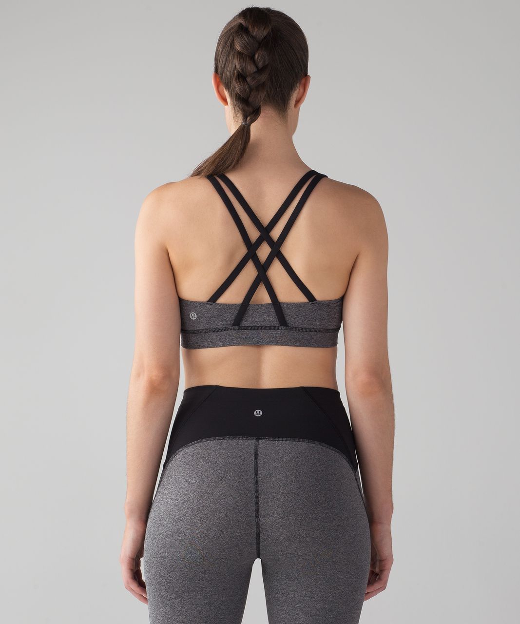 Boutique LULULEMON Black luxtreme ENERGY BRA for yoga and running Retail  price €55 Size XS