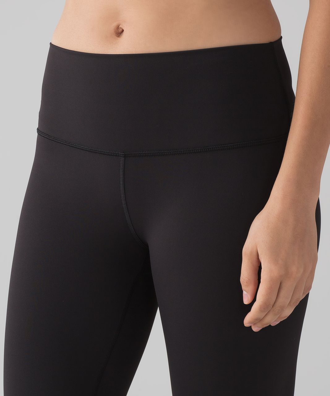 Lululemon Wunder Under Leggings  Lululemon's Wunder Under High Rise Tight,  Brushed full-on Luxtreme fabric, 28 length, size 0, Heathered Black. -  Mariner Auctions & Liquidations Ltd.