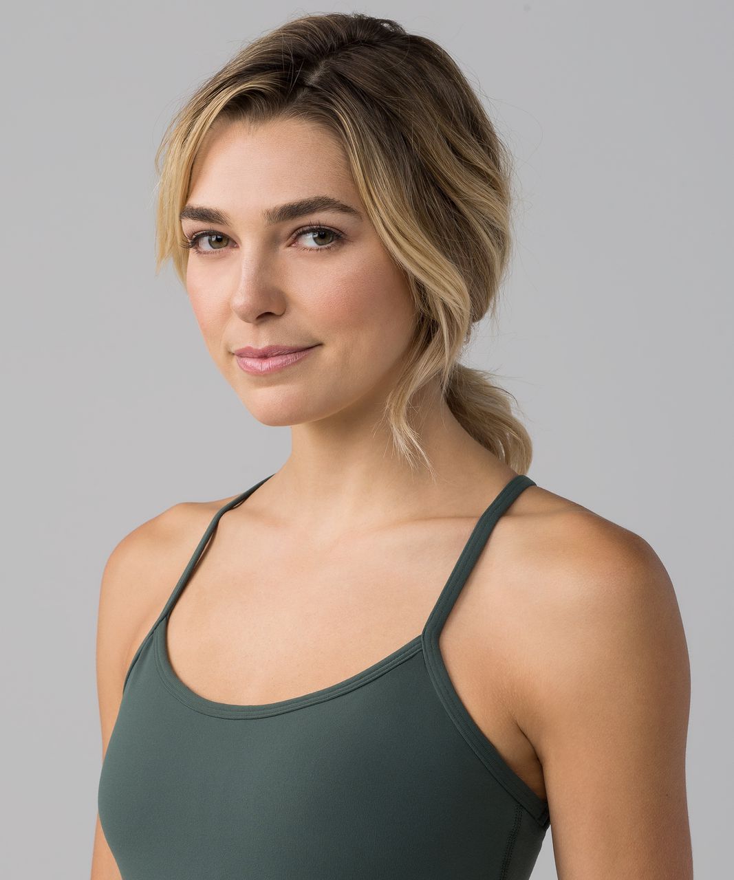 Lululemon Power Y Tank *Luon - Dark Forest