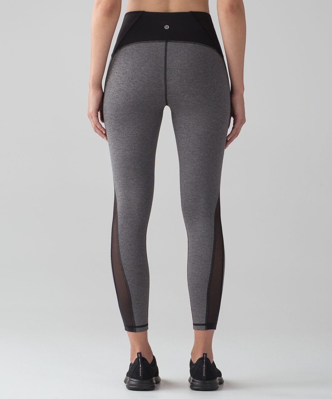 Lululemon Train Times 7/8 Pant *25" - Heathered Black / Black