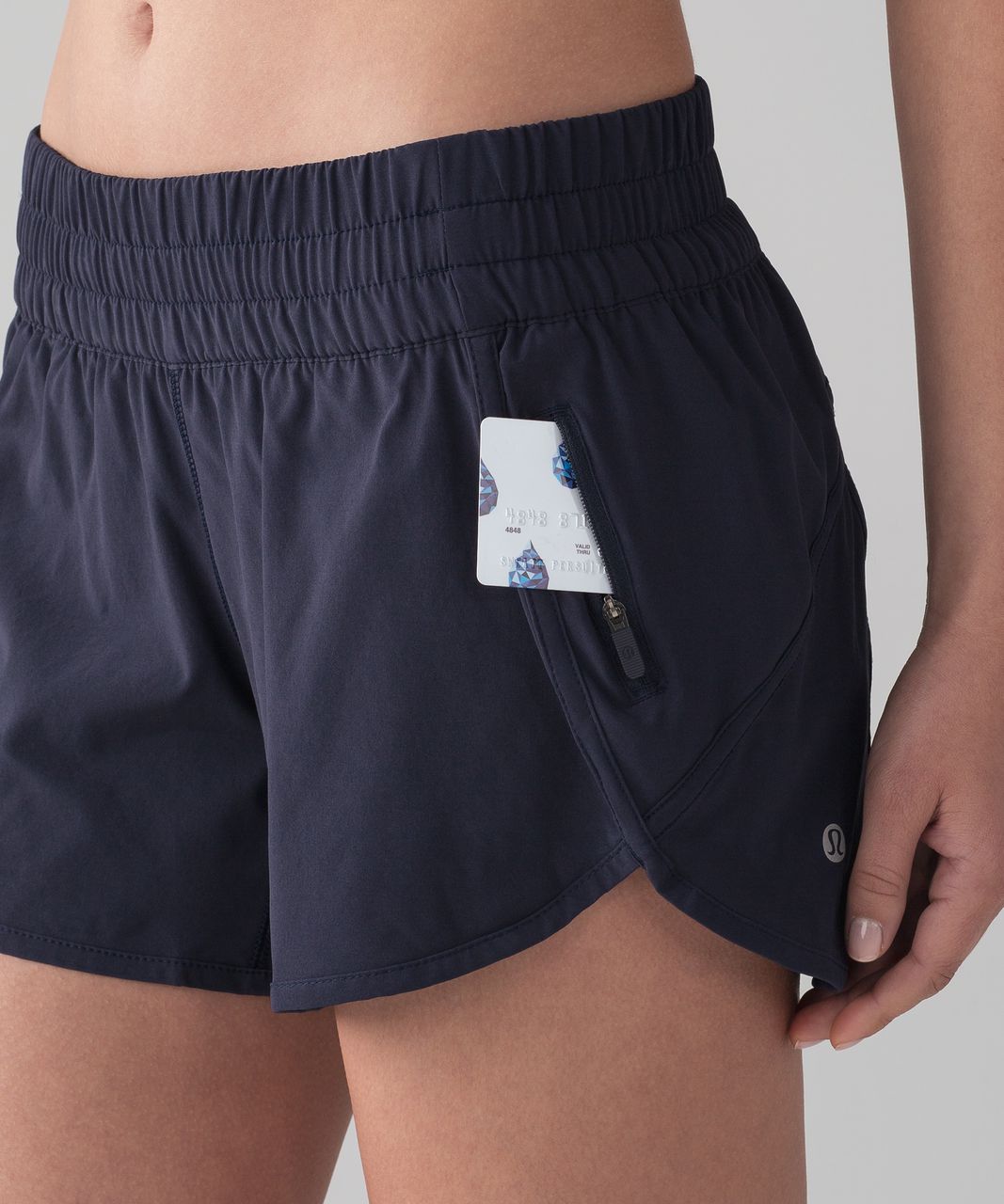 Lululemon Tracker Short V (4") - Midnight Navy