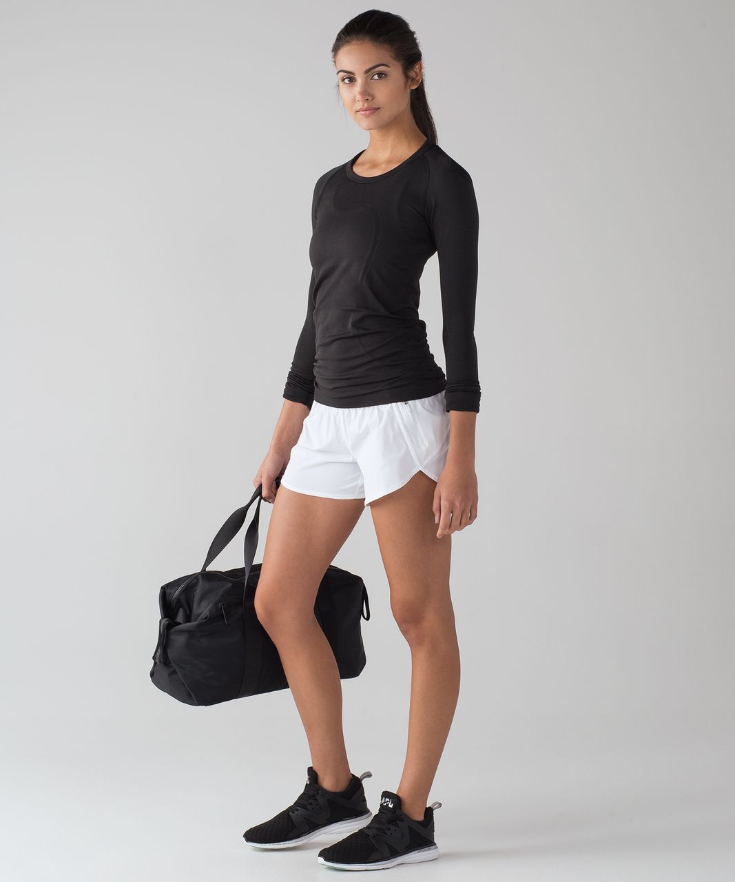 Lululemon Tracker Short V *4" - White (First Release)