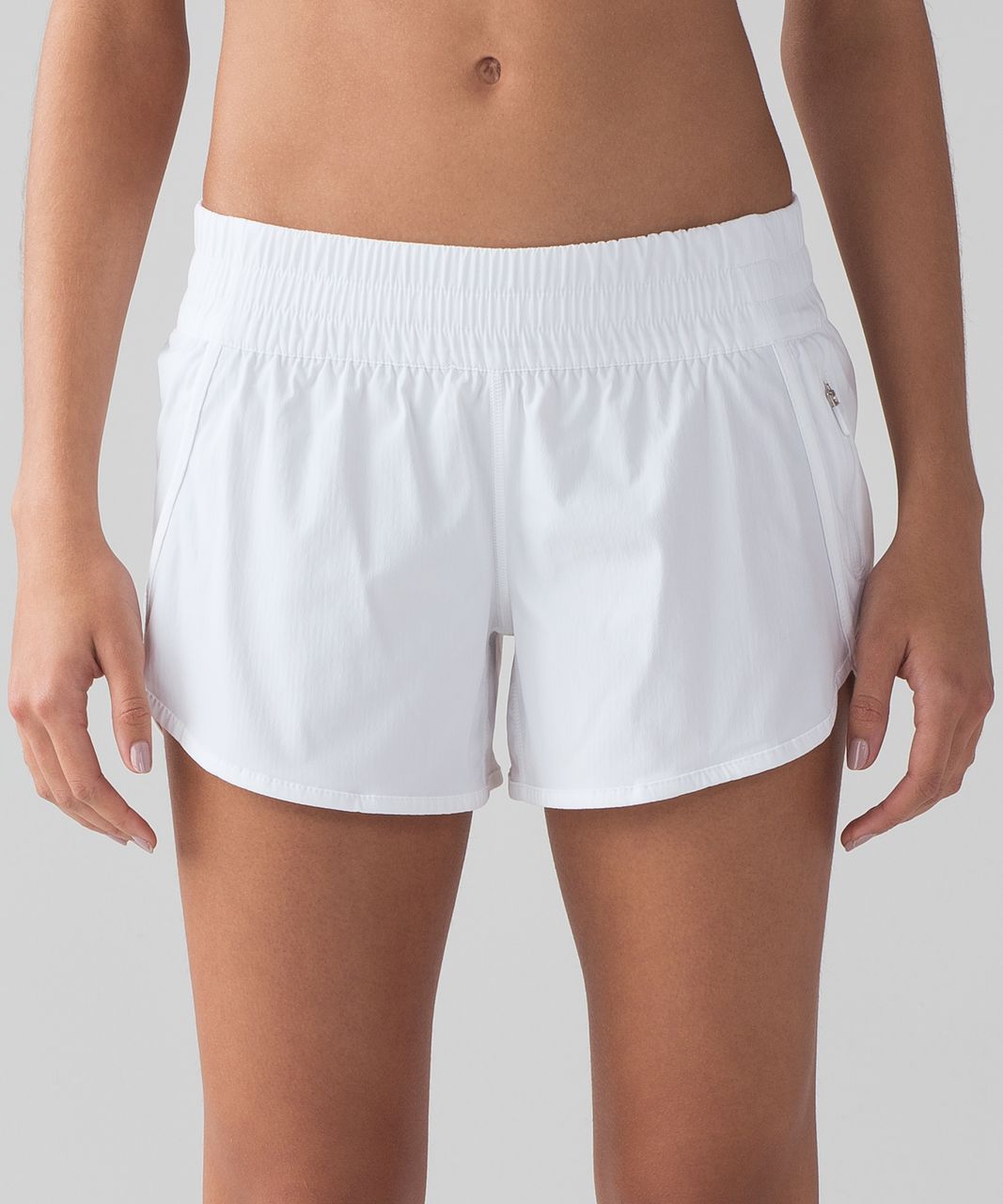 Lululemon Tracker Short V *4 - White (First Release) - lulu fanatics