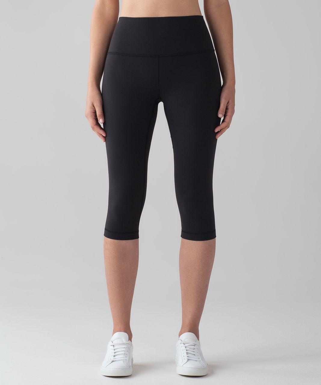 Lululemon Wunder Under Hi-Rise 1/2 Tight *Full-On Luon 17" - Black (First Release)