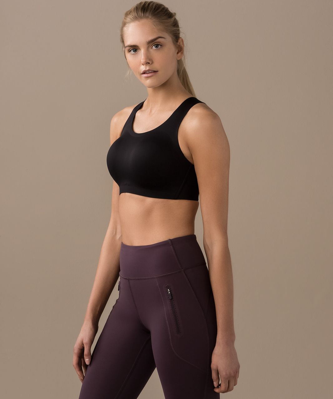 Lululemon Enlite Bra *Zip Front - Incognito Camo Multi Grey - lulu fanatics