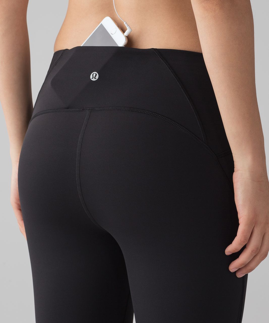 Lululemon Women's Active Crop 17'' Color Melanite Size 8 Stretch