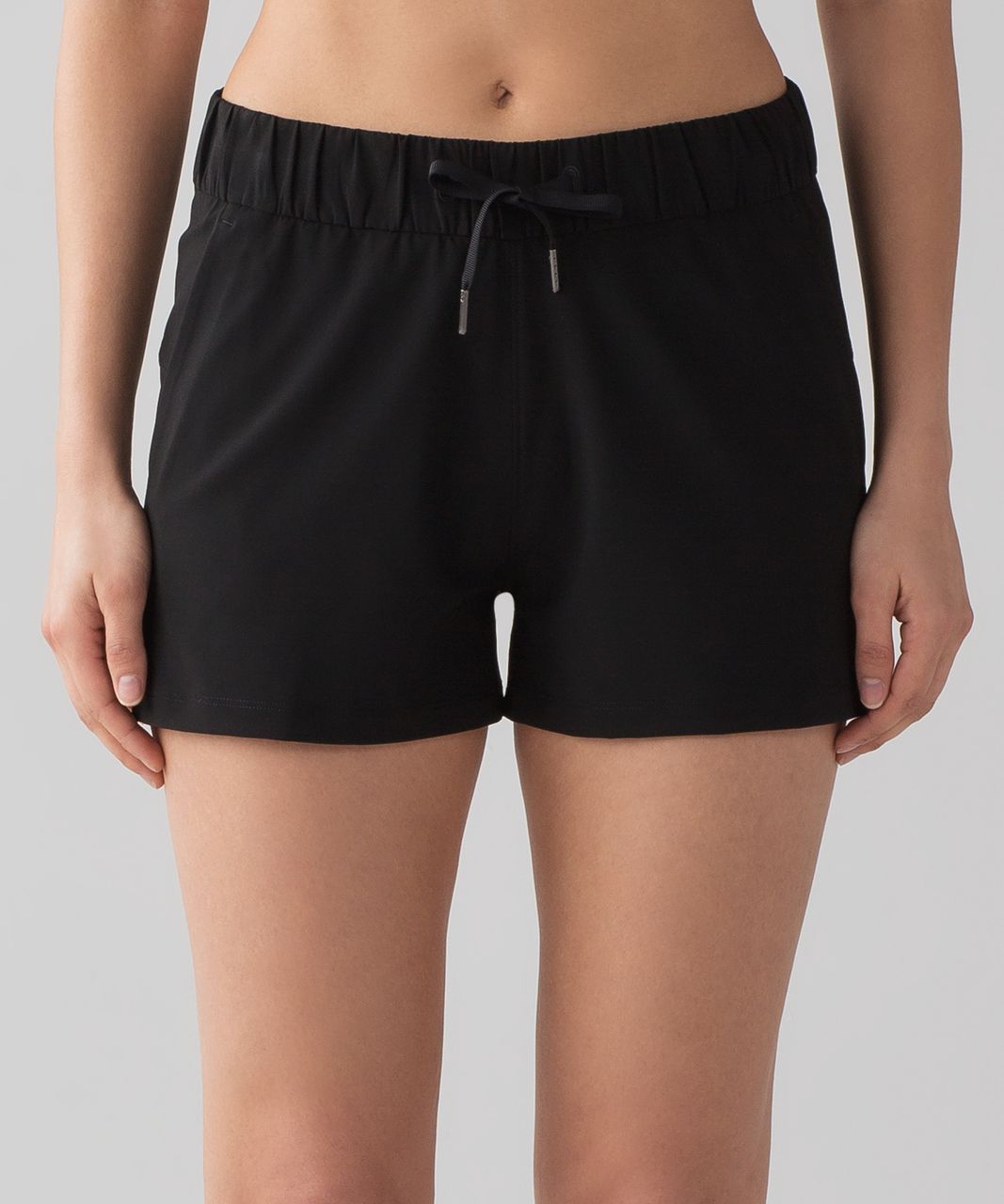 Lululemon On The Fly Short *Woven *2.5" - Black (First Release)