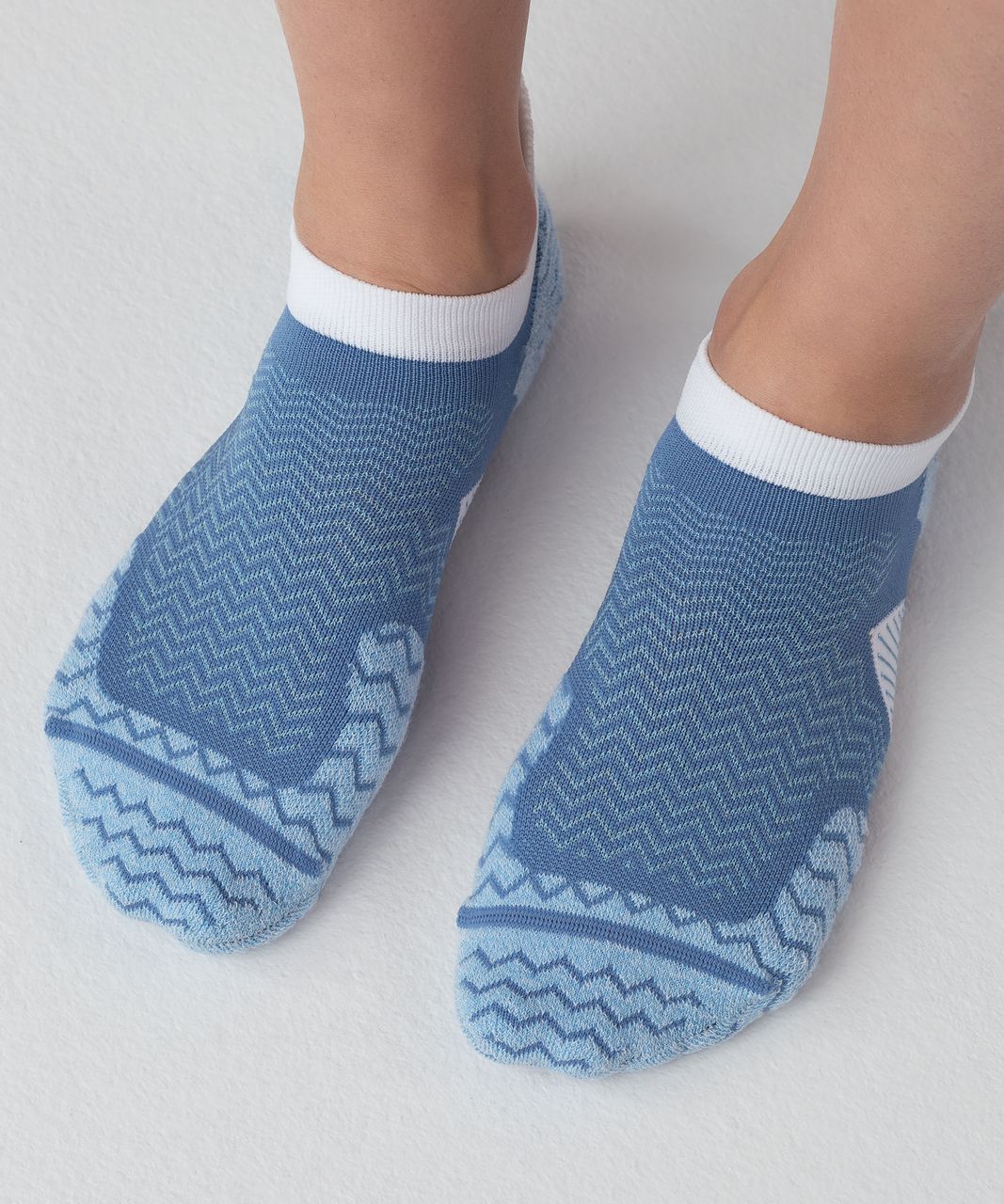 Lululemon Speed Sock *Silver - Aero Blue / Lunar Eclipse