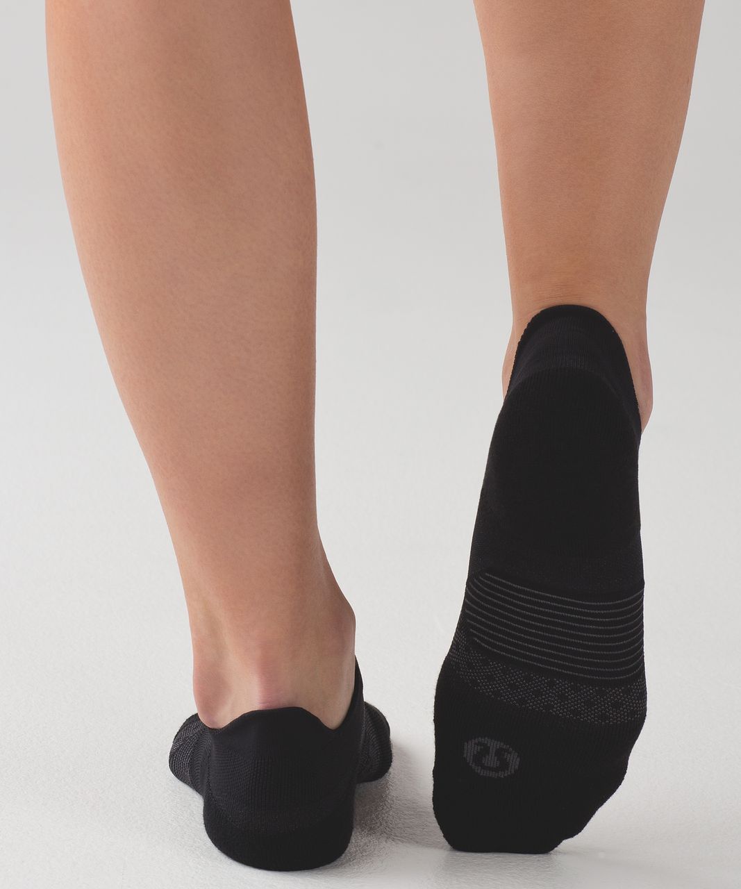 Lululemon Speed Sock (Silver) - Black