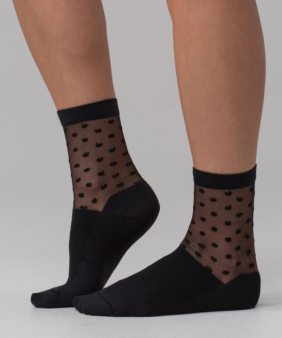 White Socks - Sheer Mesh Socks - Dotted Mesh Socks - Lulus