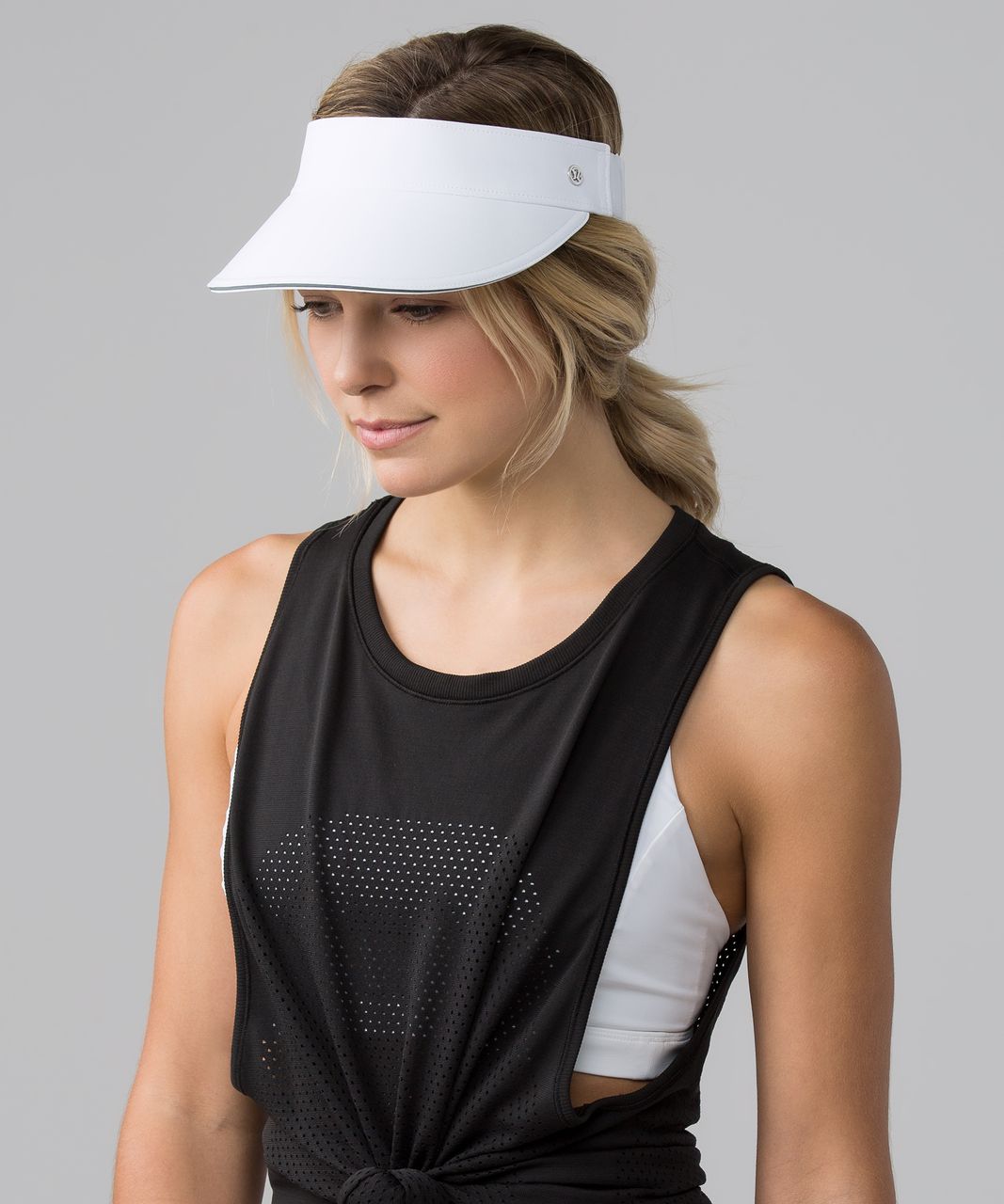 Lululemon Fast Paced Run Visor - White (Fourth Release)