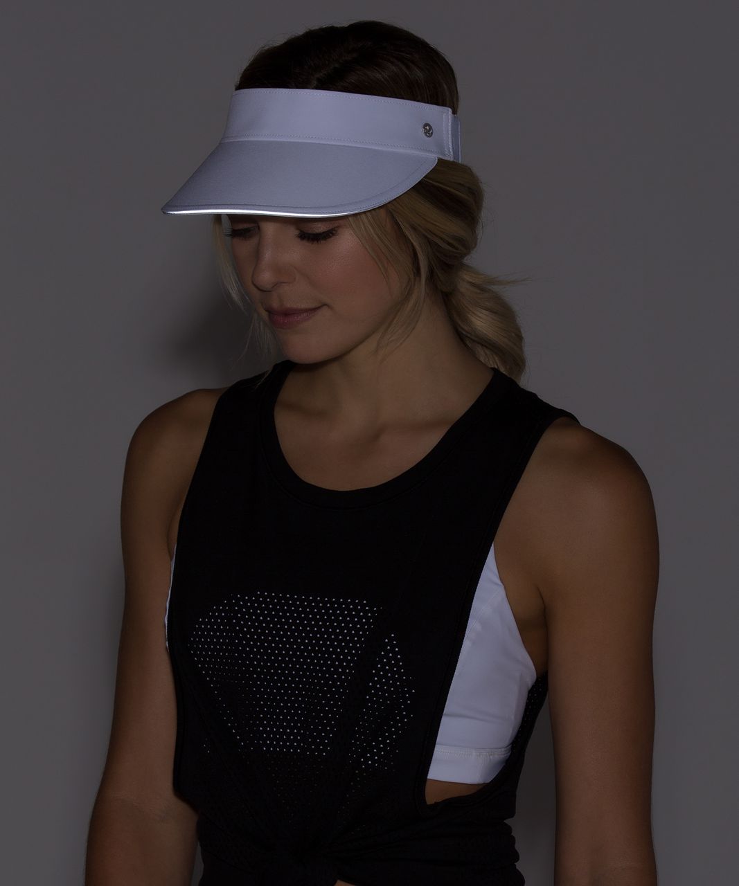 Lululemon Fast Paced Run Visor - White (Fourth Release)