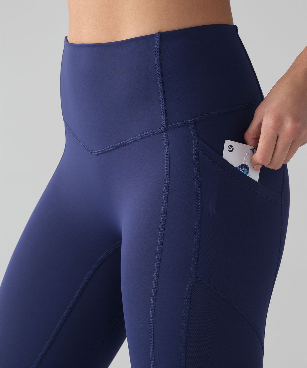 Lululemon All The Right Places Crop II *23" - Blueberry Jam