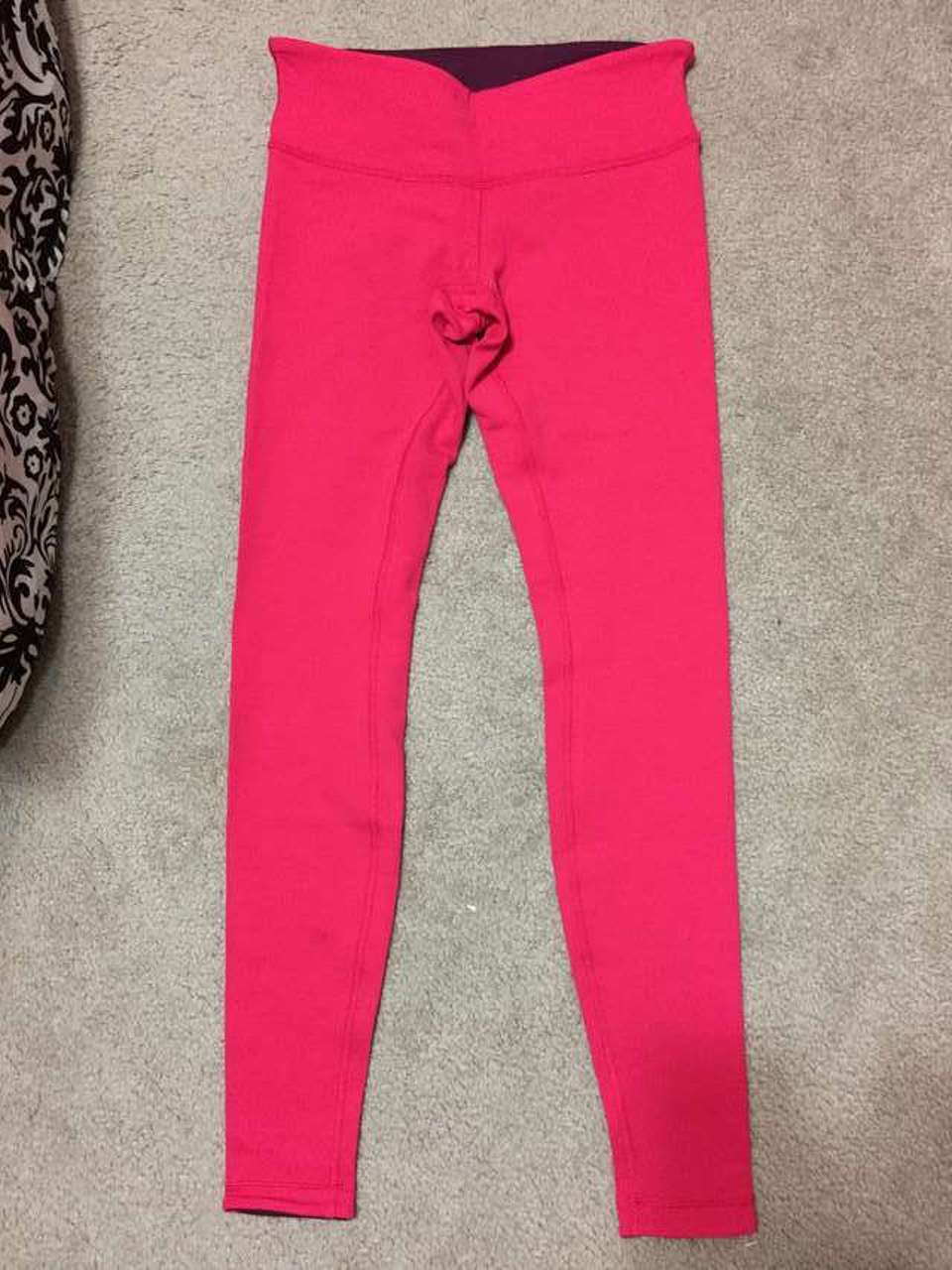 Lululemon Wunder Under Pant III (Reversible) - Boom Juice / Red Grape - lulu  fanatics