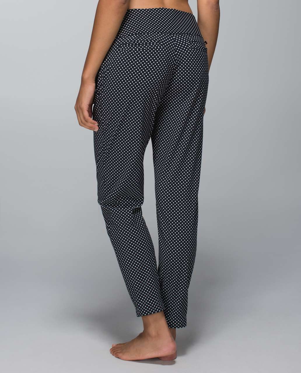 Lululemon Departure Pant - Biggy Dot Printed Black Ghost