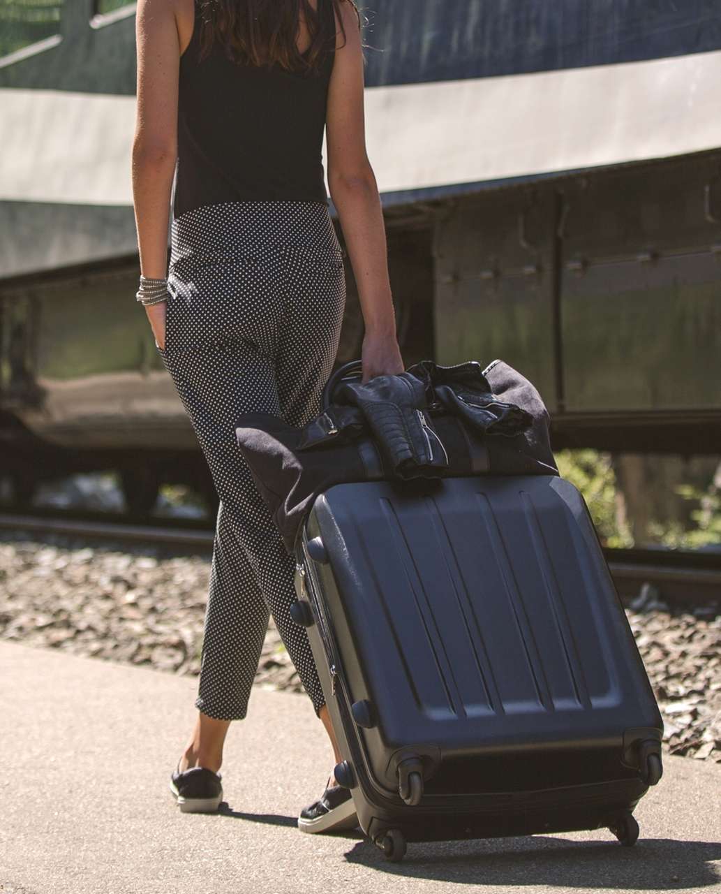 Lululemon Departure Pant - Biggy Dot Printed Black Ghost