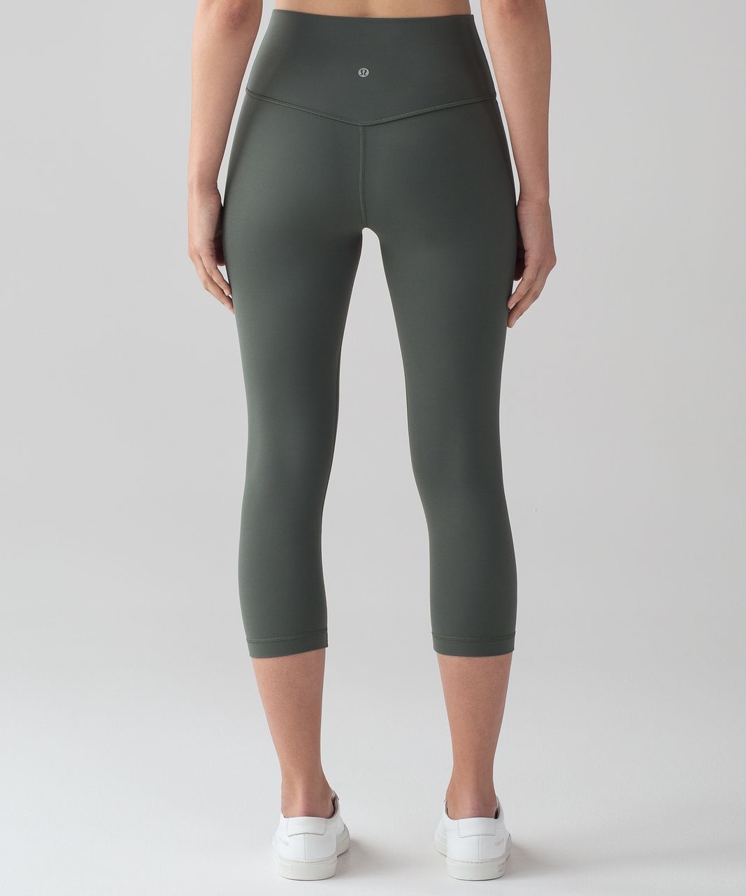 Lululemon Align Crop (19) - Dark Forest - lulu fanatics