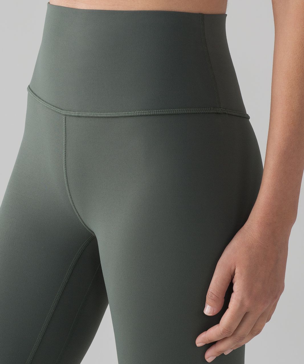 Lululemon Align Crop (19") - Dark Forest