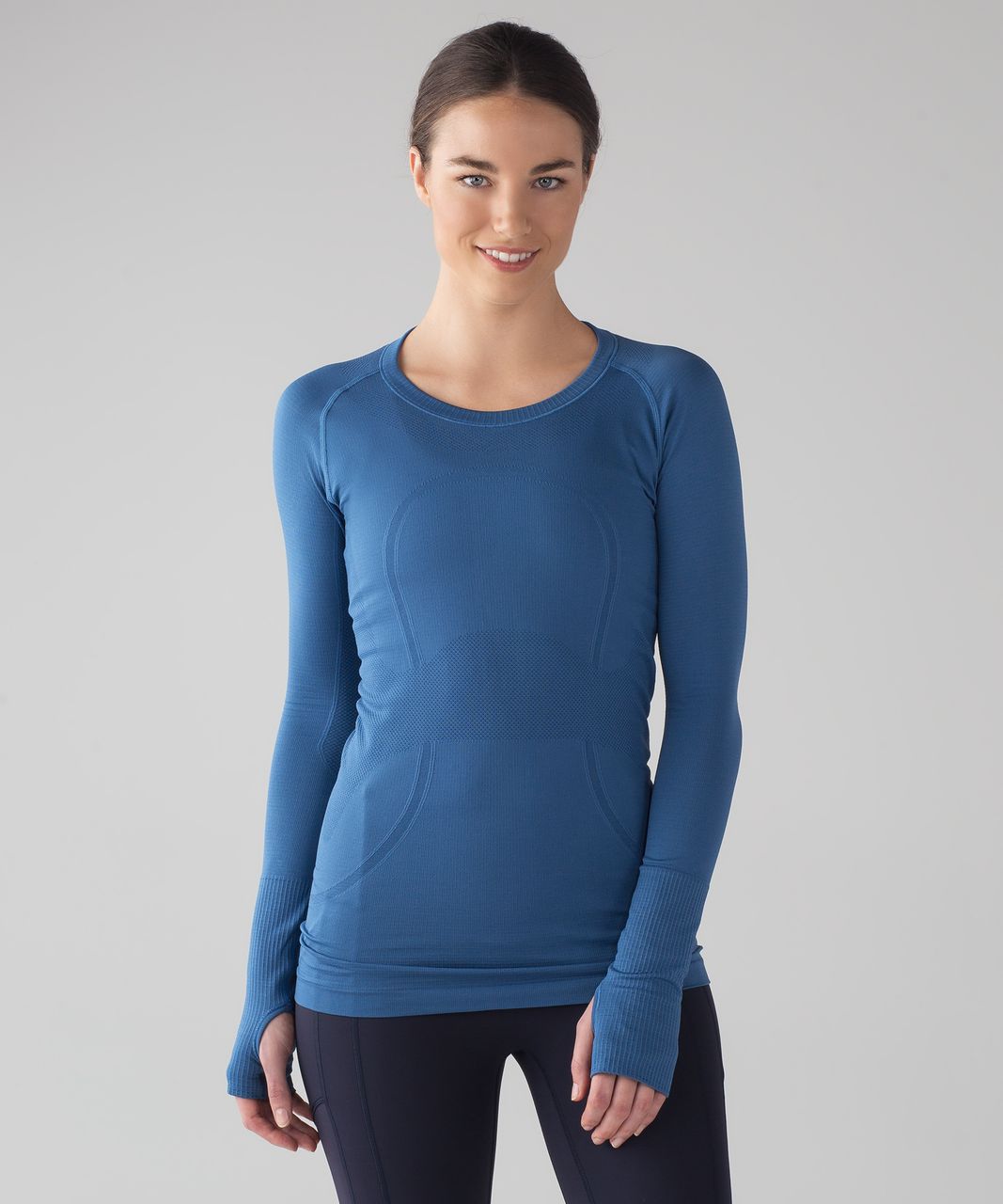 lululemon swiftly tech long sleeve blue