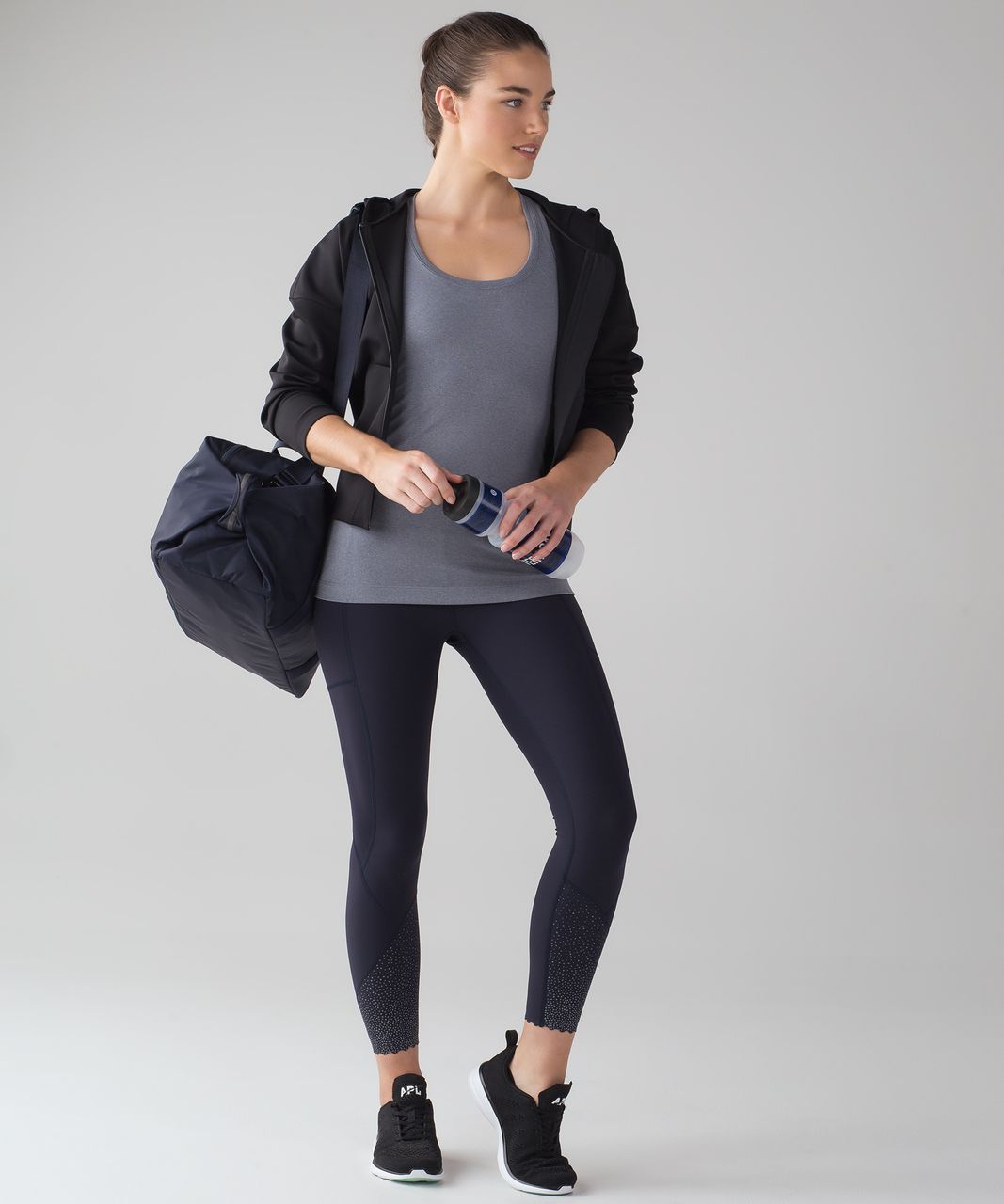 Lululemon Cool Racerback II - Heathered Sterling