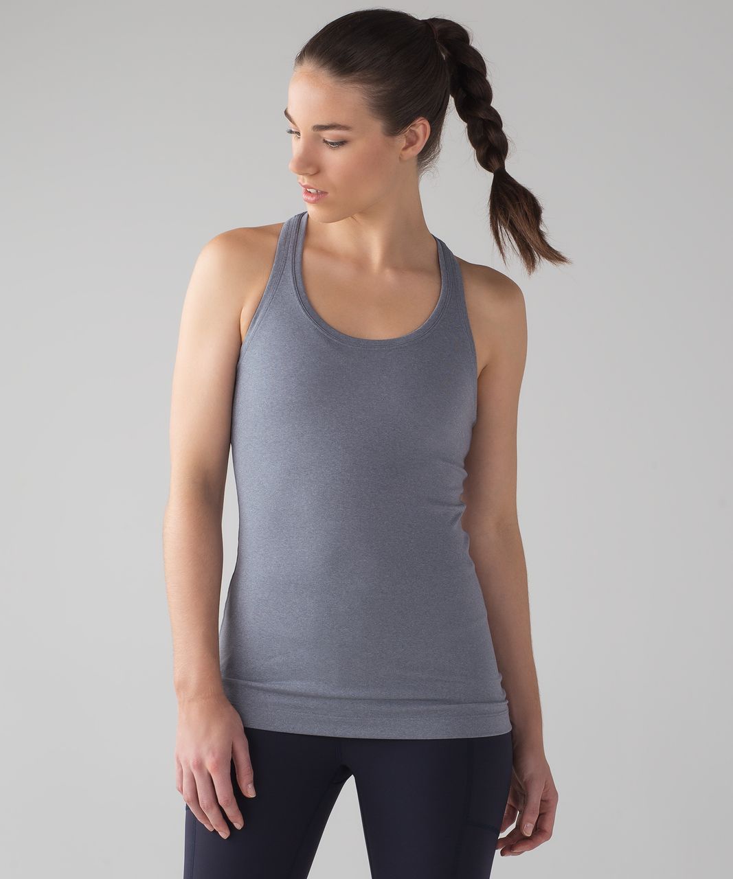 Lululemon Cool Racerback II - Heathered Sterling