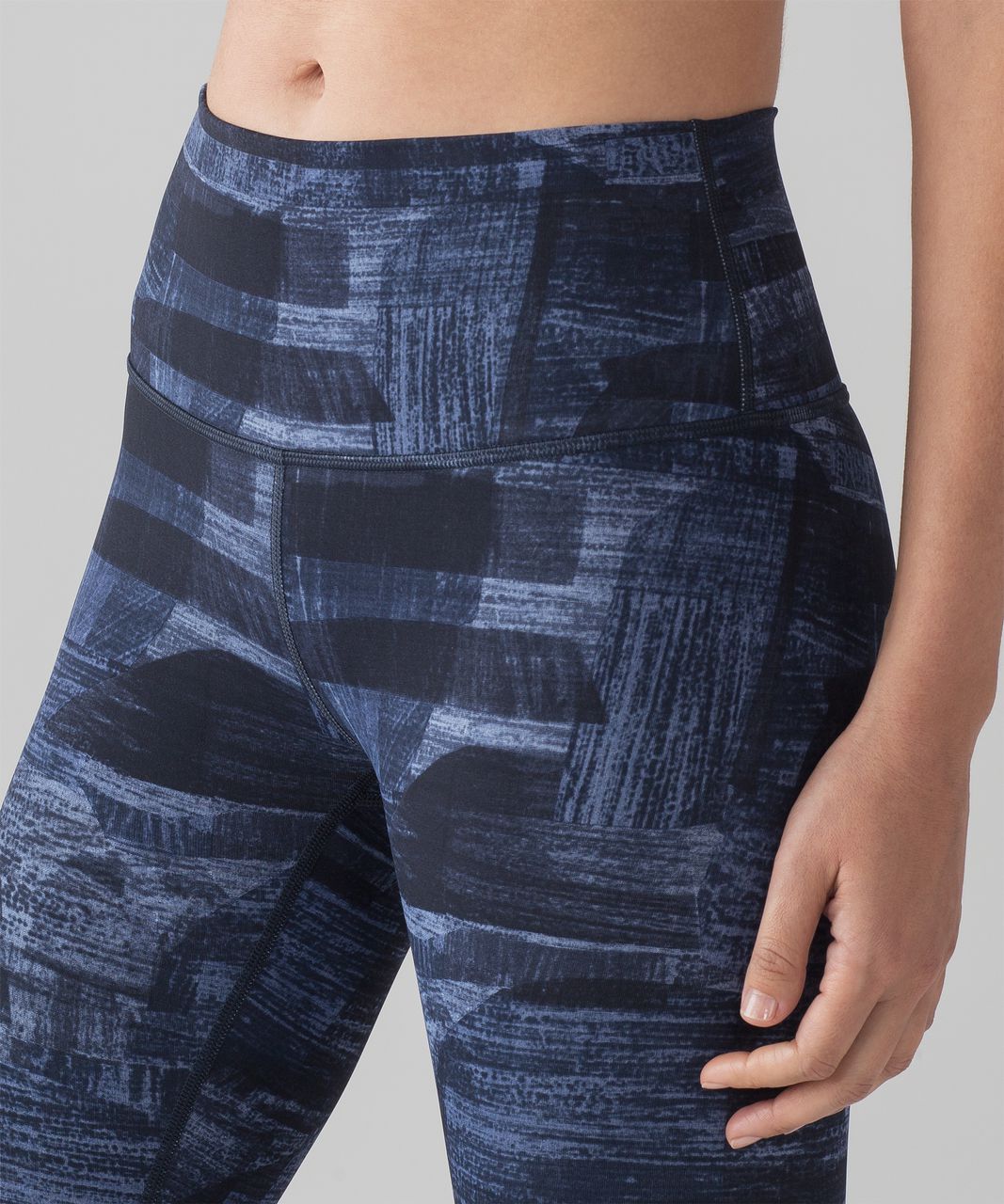 Lululemon Wunder Under Hi-Rise Tight (Full-On Luxtreme 28") - Transition Multi Midnight Navy