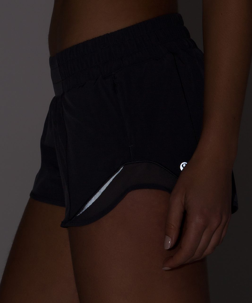 Lululemon Hotty Hot Short II (2.5") - Dark Carbon