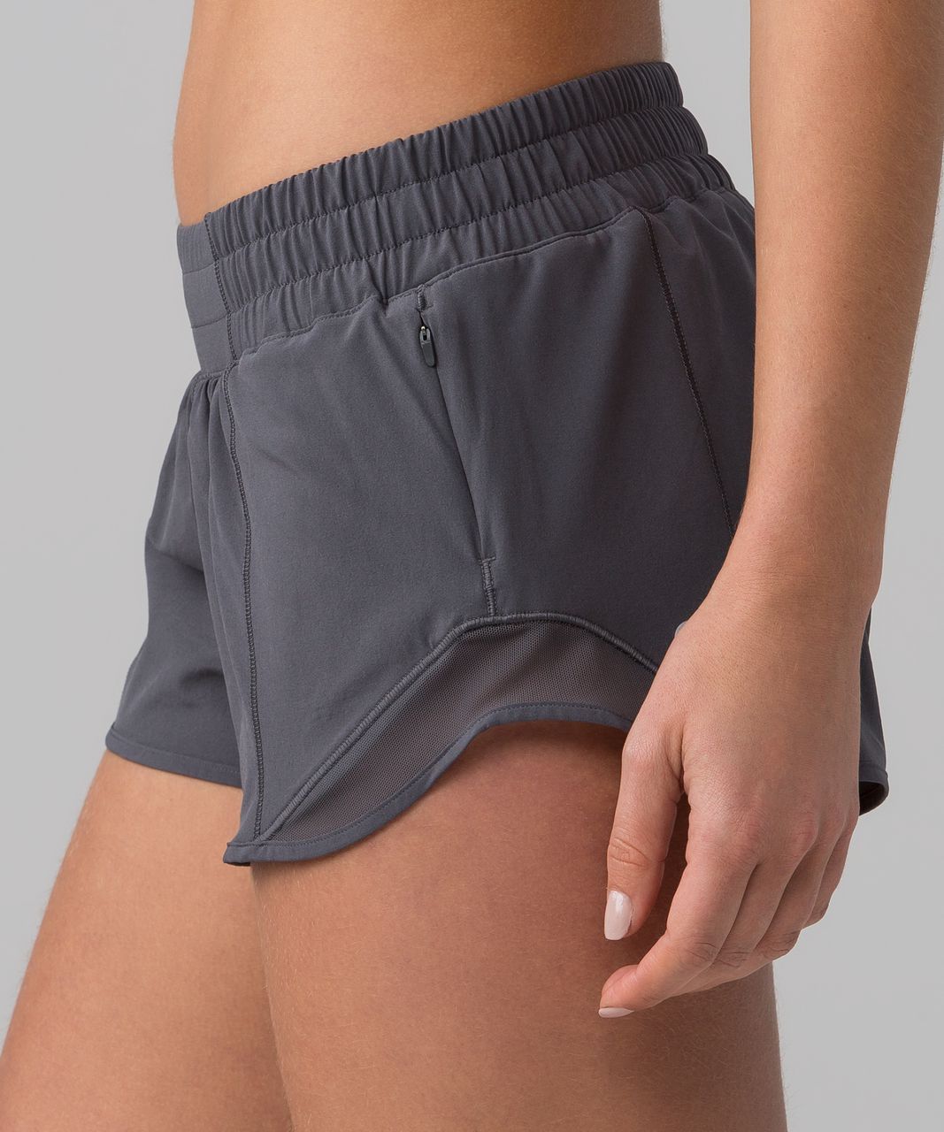 Lululemon Hotty Hot Short II *Long 4 - Incognito Camo Multi Grey / Black  (First Release) - lulu fanatics