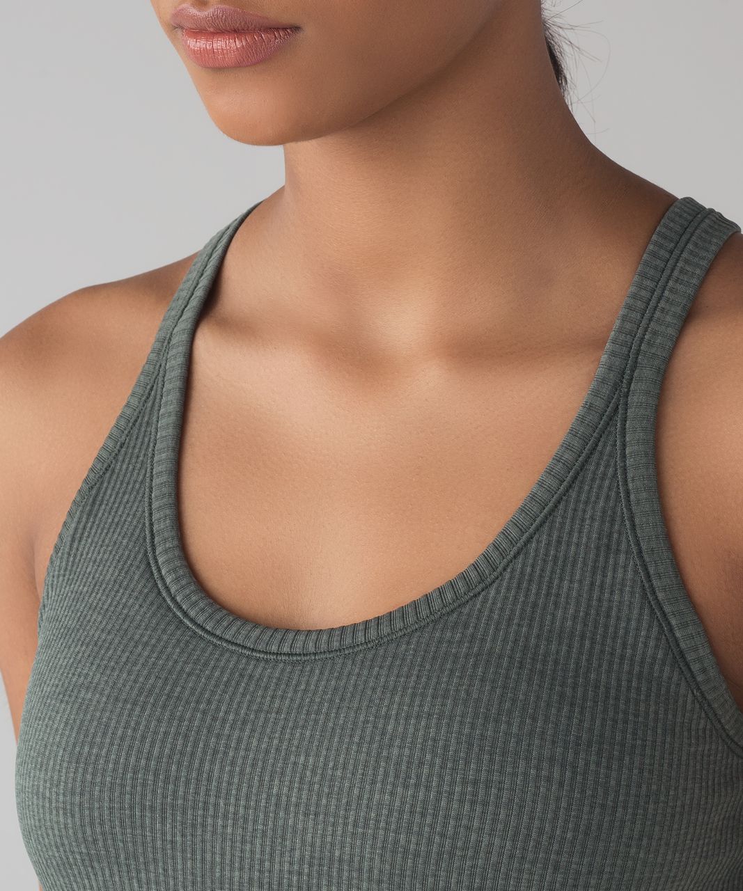 Lululemon Ebb To Street Tank (Light Support For B/C Cup) - Dark Forest