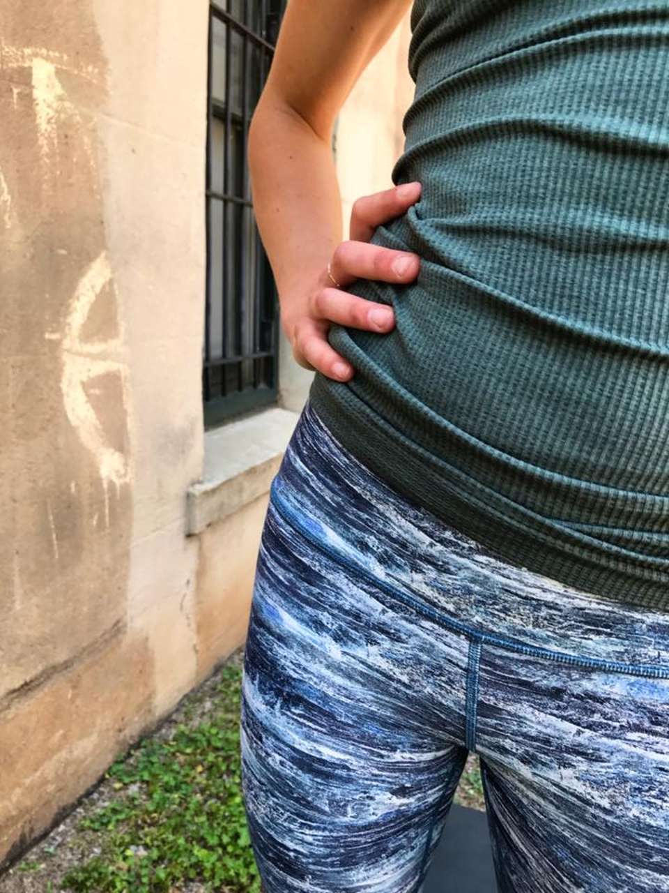 Lululemon Ebb To Street Tank (Light Support For B/C Cup) - Dark Forest