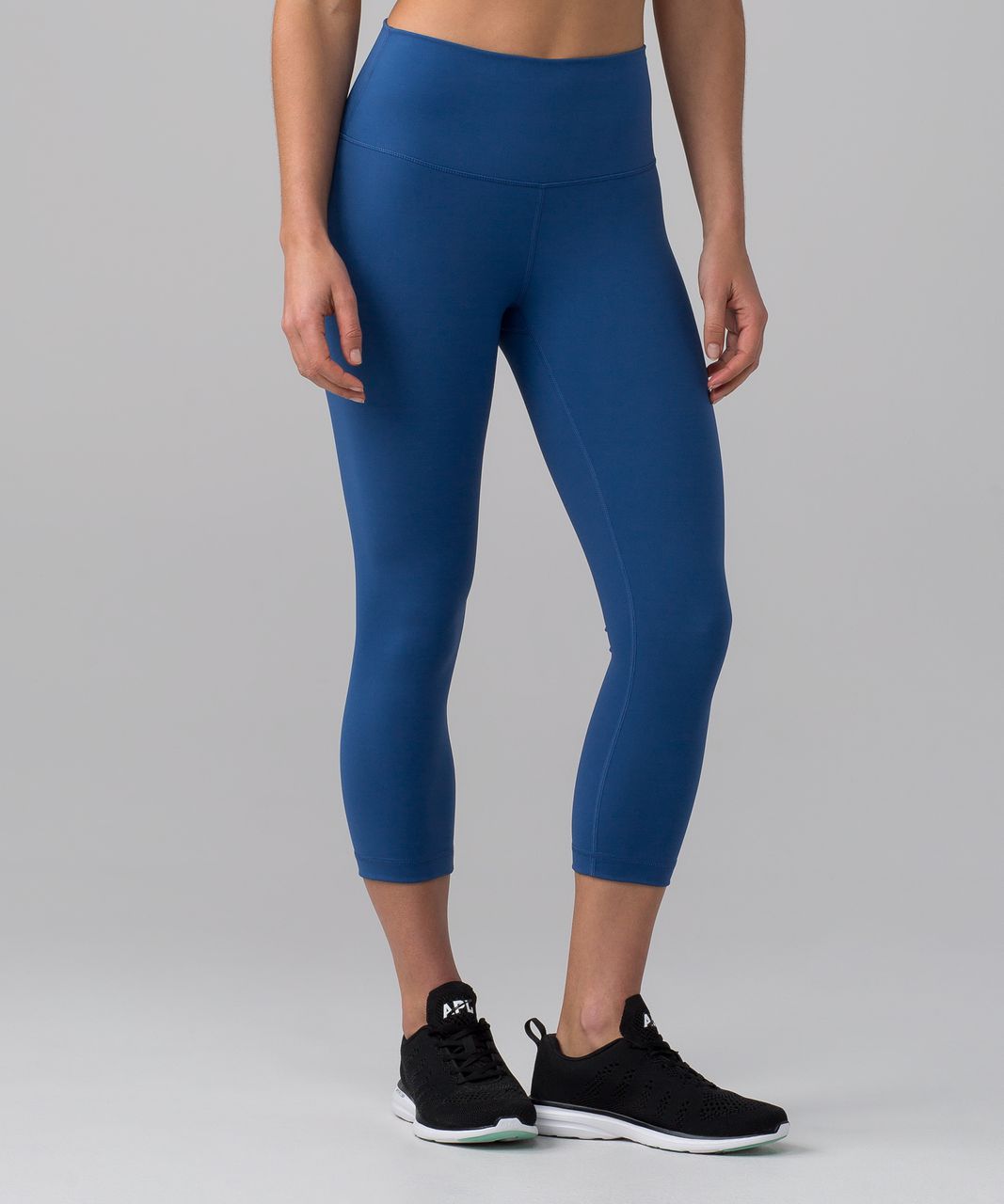 Lululemon Wunder Under Crop (Hi-Rise) (Full-On Luxtreme 21") - Royal