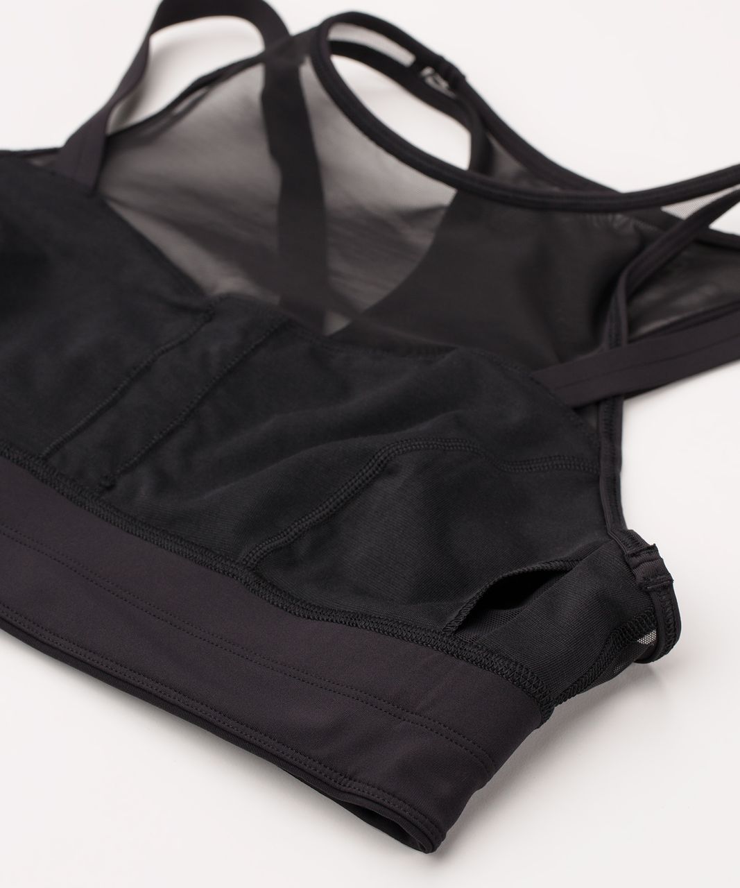 Lululemon Sun Setter Strappy Mesh Sports Bra Royal Blue High Coverage 10 -  $55 - From Fried