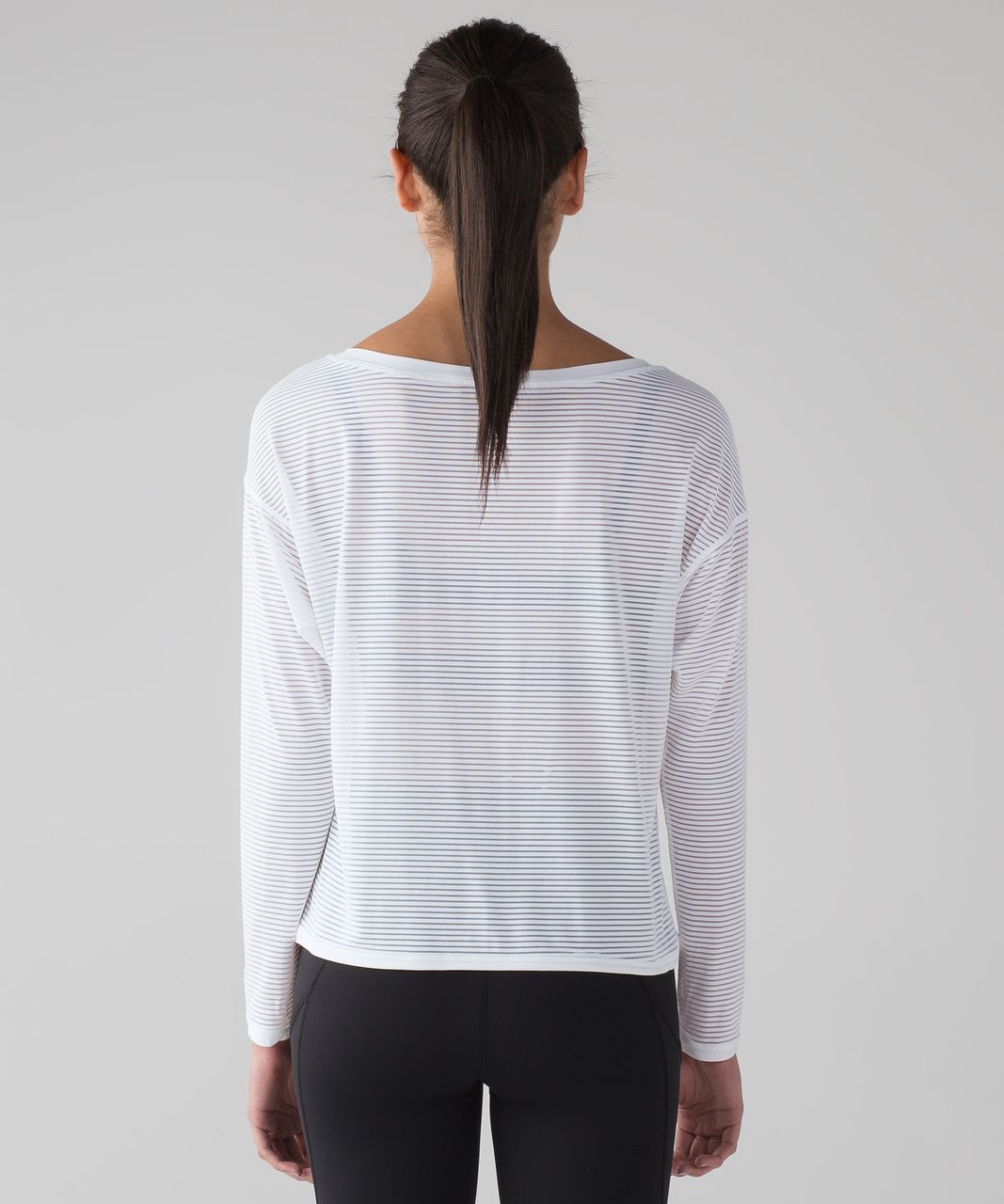 Lululemon Lean In Long Sleeve - White