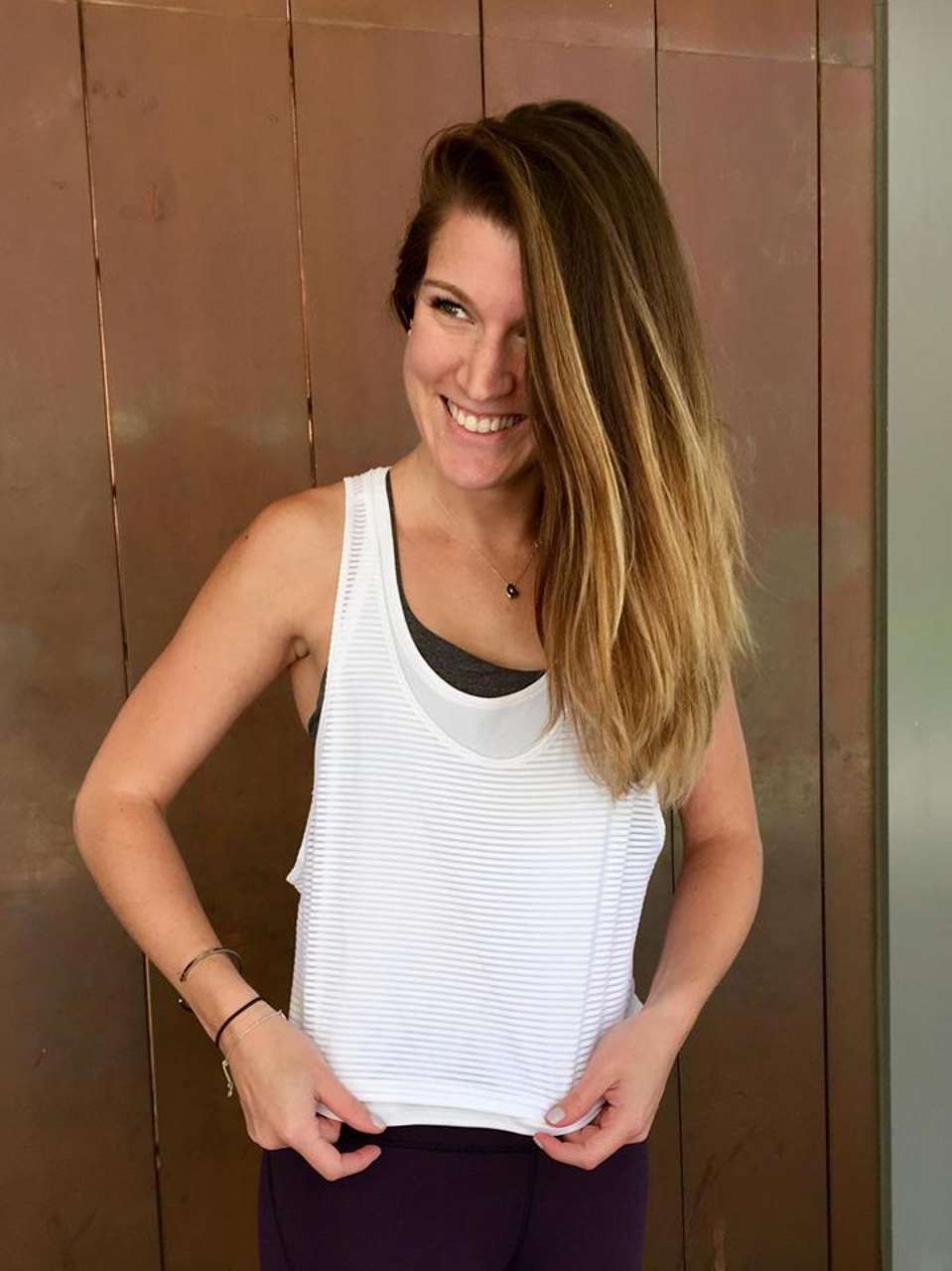 Lululemon Lean In Tank - White