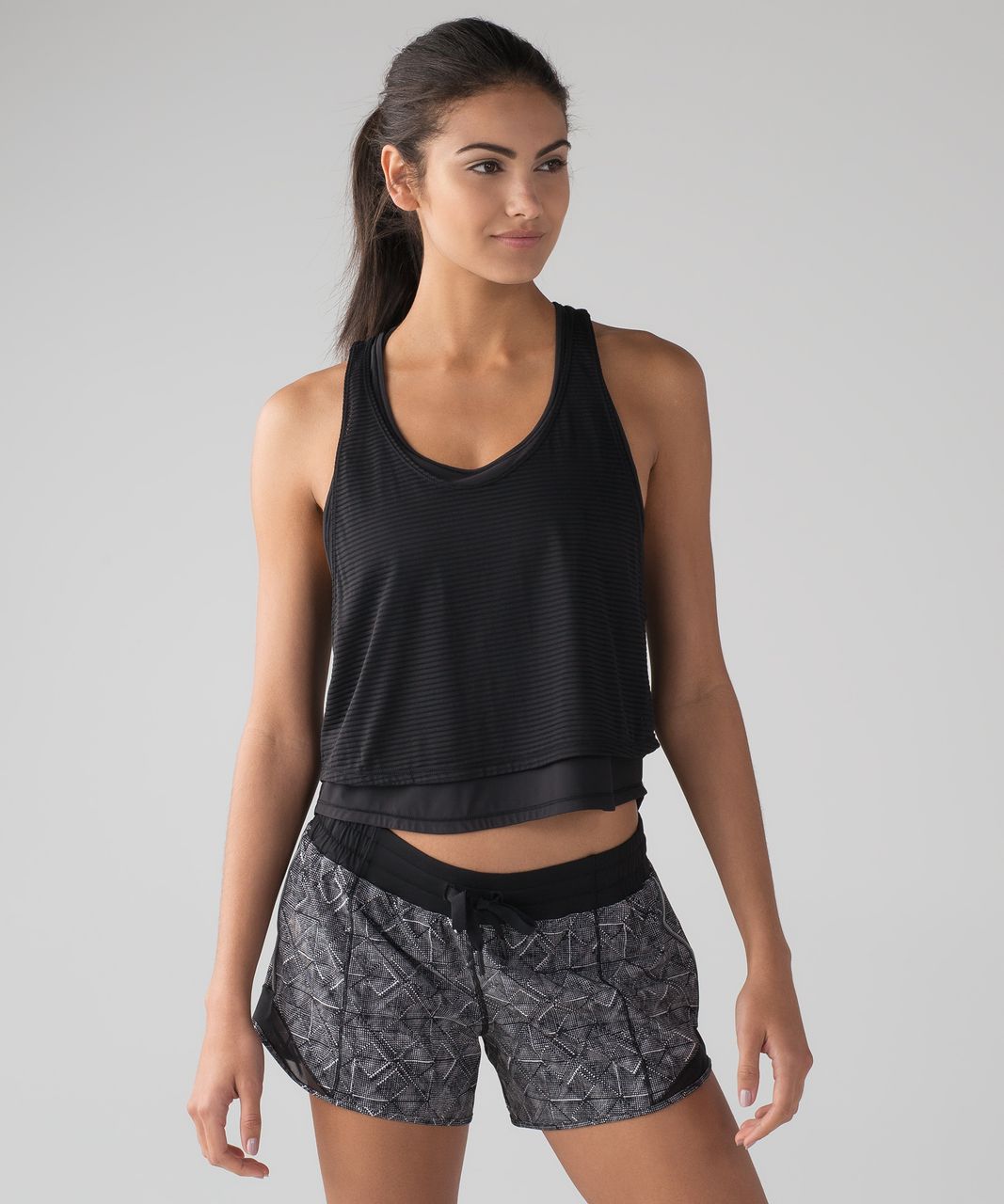 Lululemon Deep V Tank - Black - lulu fanatics