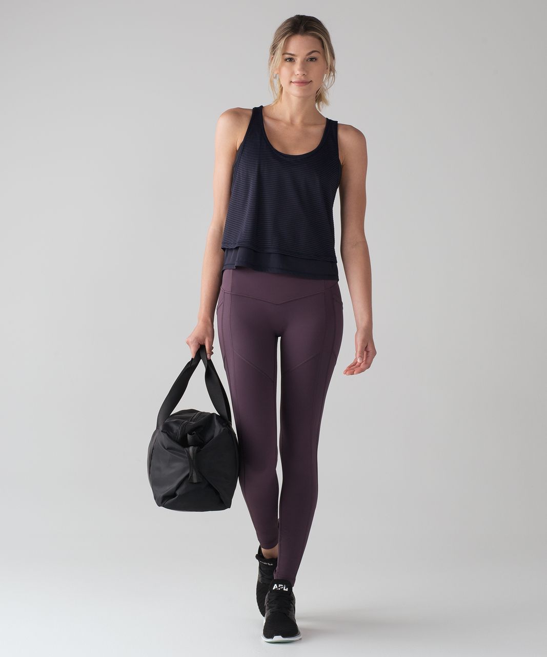 Lululemon Lean In Tank - Midnight Navy