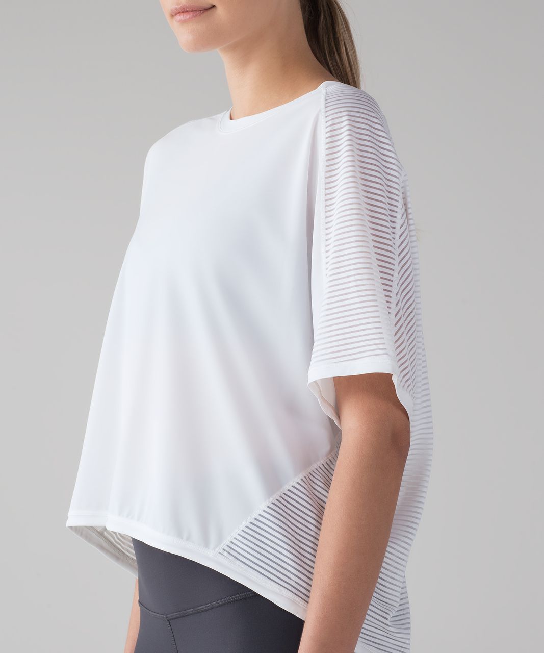 Lululemon Lean In Short Sleeve - White