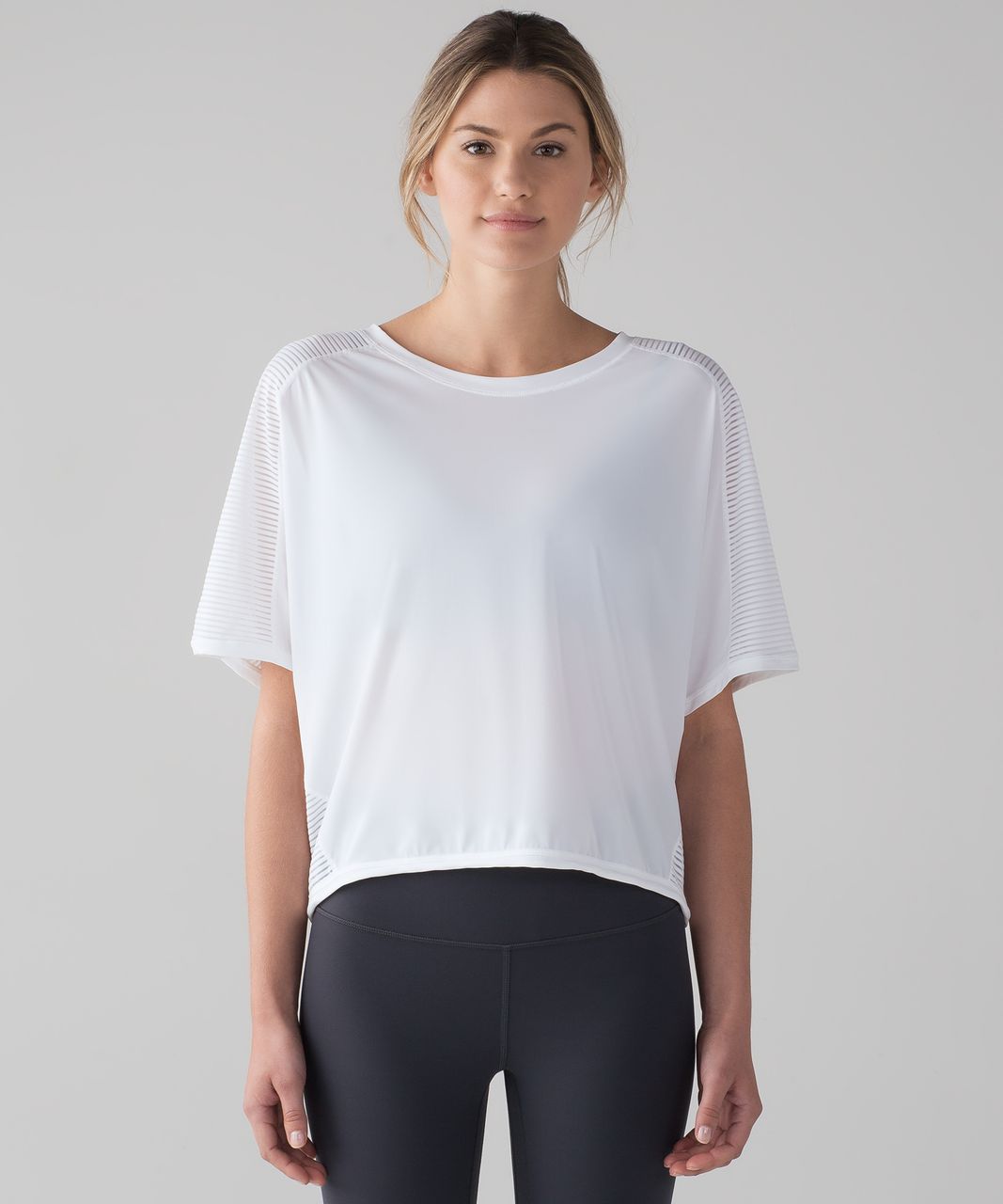 Lululemon Lean In Short Sleeve - White