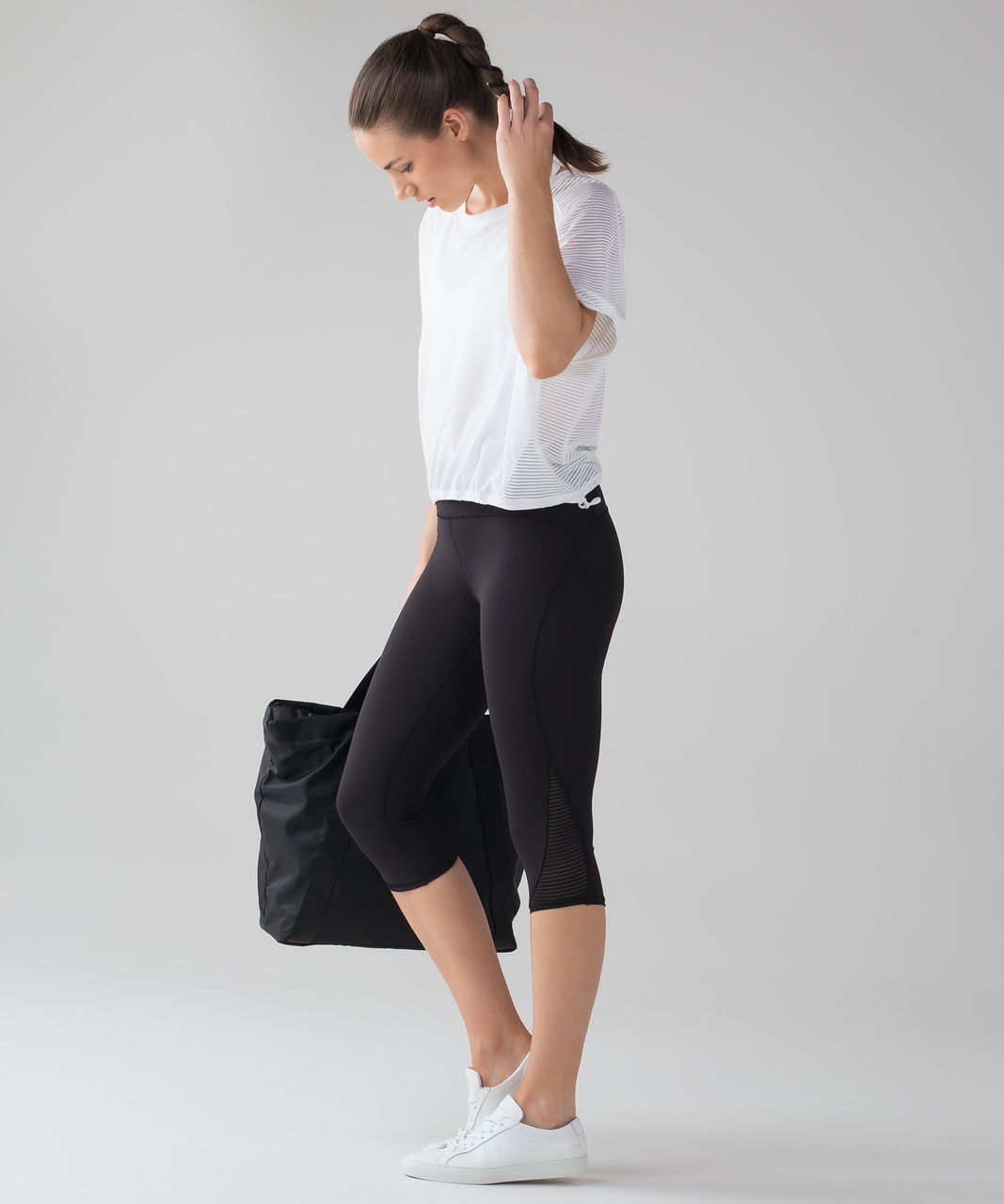 Lululemon Lean In Crop (17") - Black