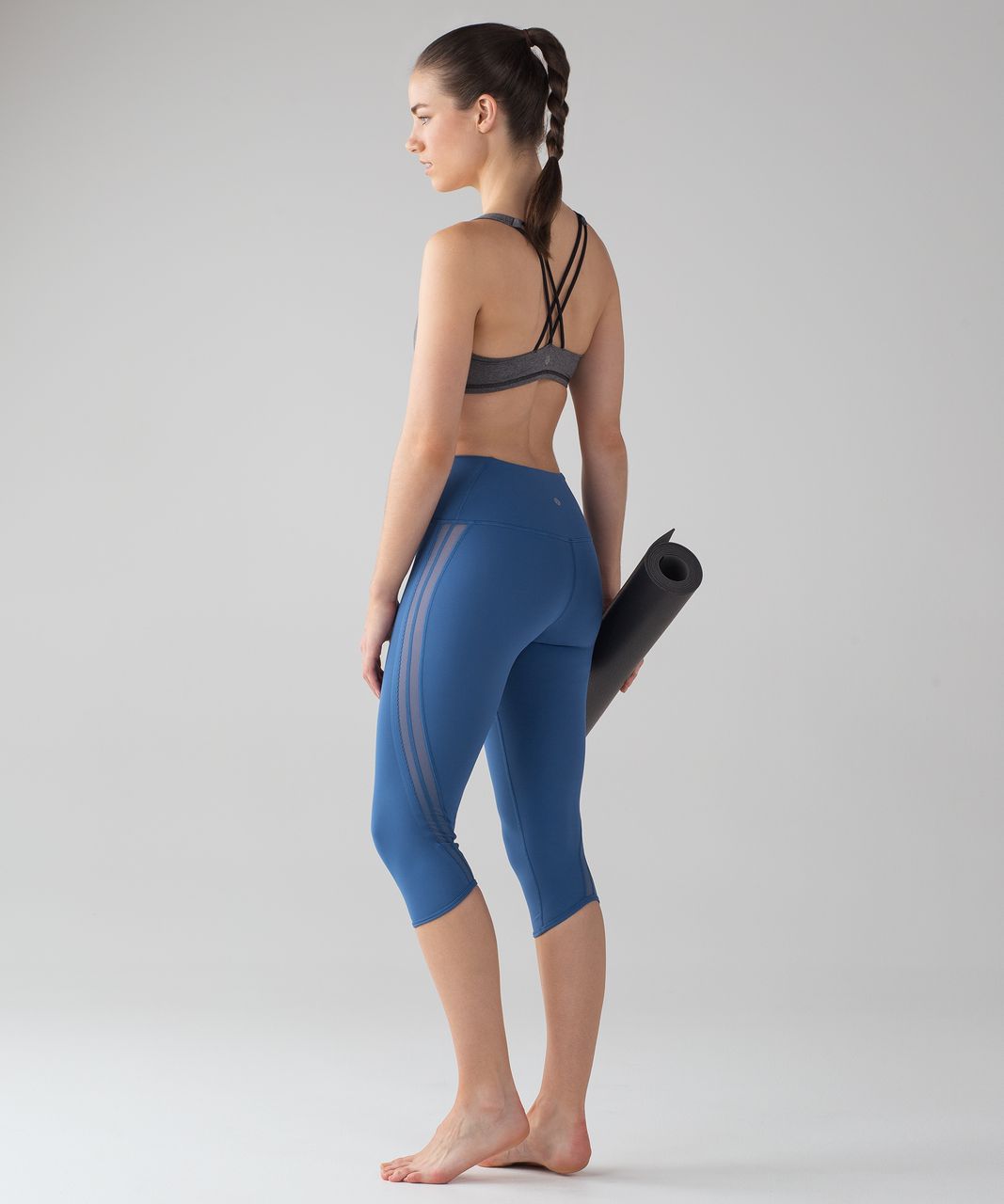 Lululemon Sun Setter Crop (17") - Royal