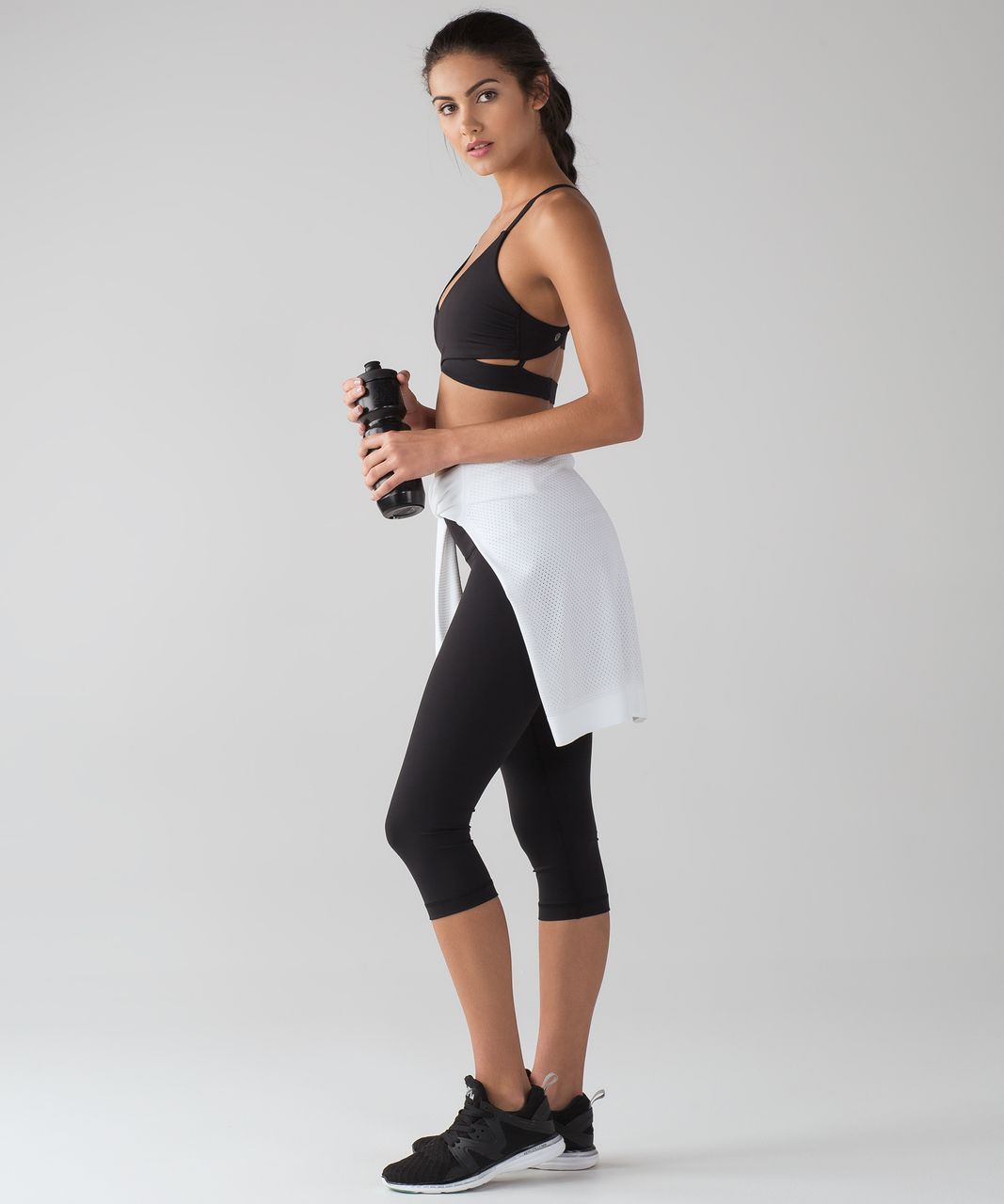 Lululemon Gear Up Crop (17 ) - Black - lulu fanatics