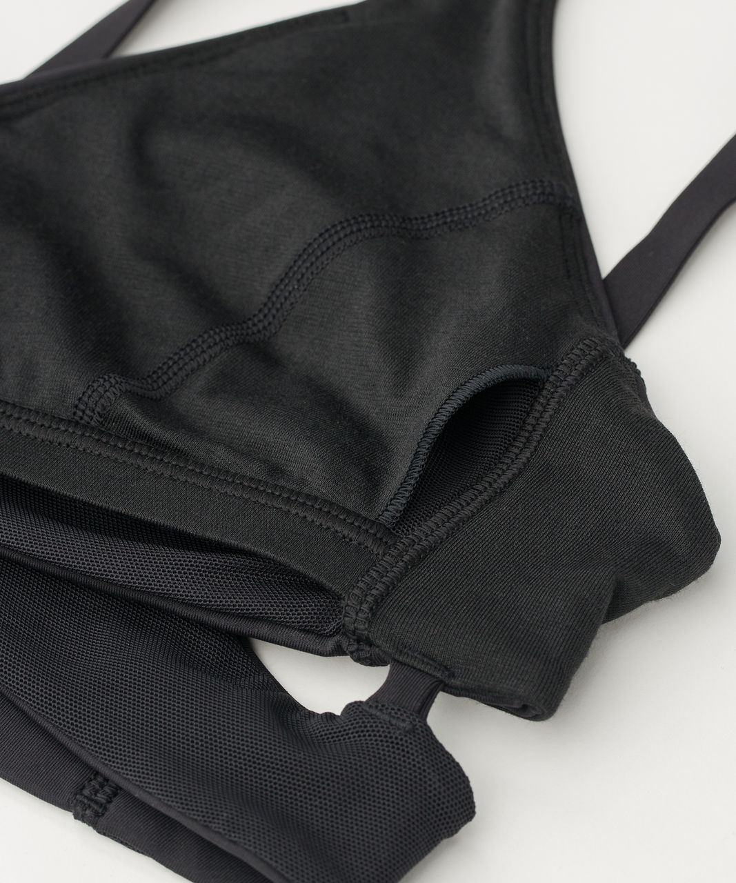 Lululemon Lean In Bra - Black - lulu fanatics