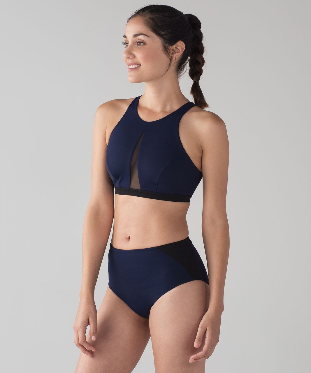 Lululemon Endless Horizons Top - Euro Navy / Black