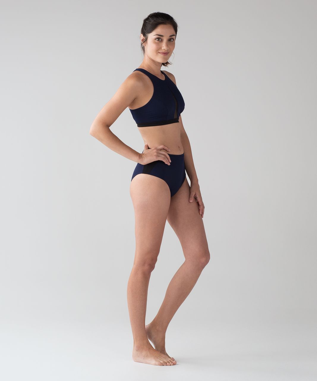 Lululemon Endless Horizons Top - Euro Navy / Black