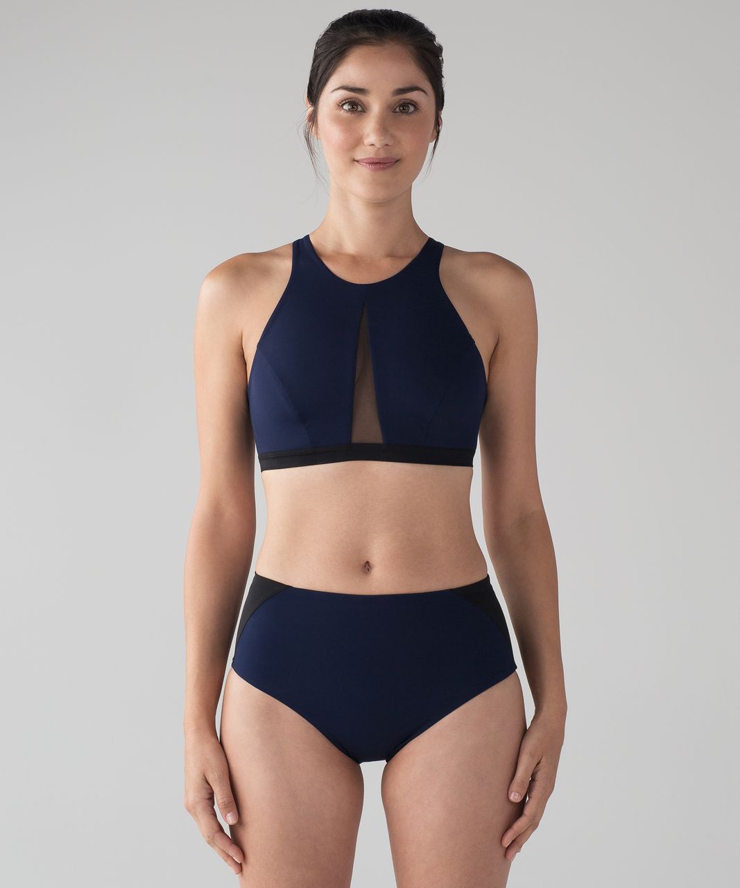 Lululemon Endless Horizons Top - Euro Navy / Black